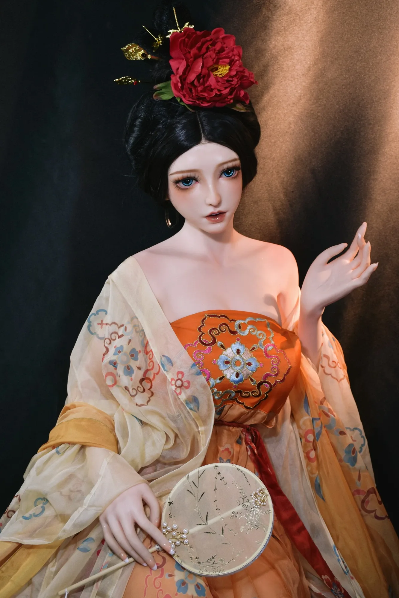 Sex Doll Black-haired Akime 4ft 11' (150 cm) - Elsa Babe view 3