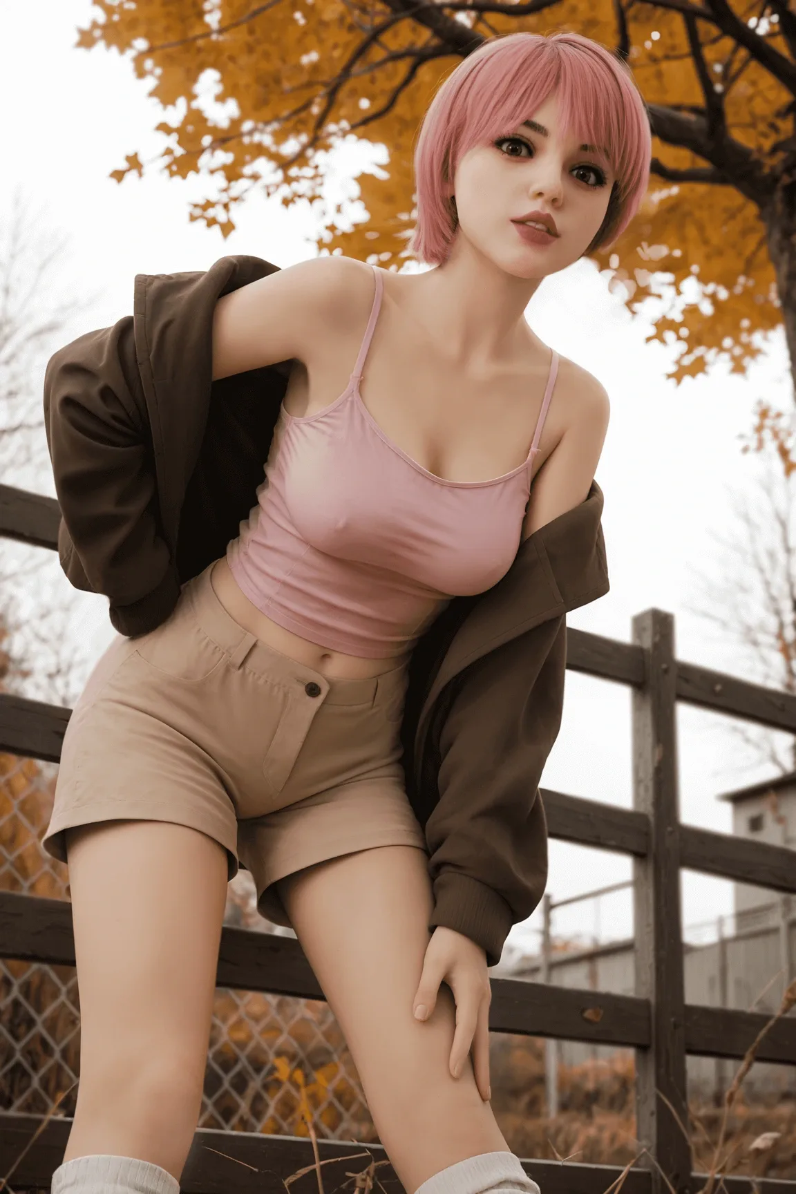 Realistic Sex Doll Skinny Melonie 4ft 10' (148 cm)/ B-Cup - AIBEI Doll view 2