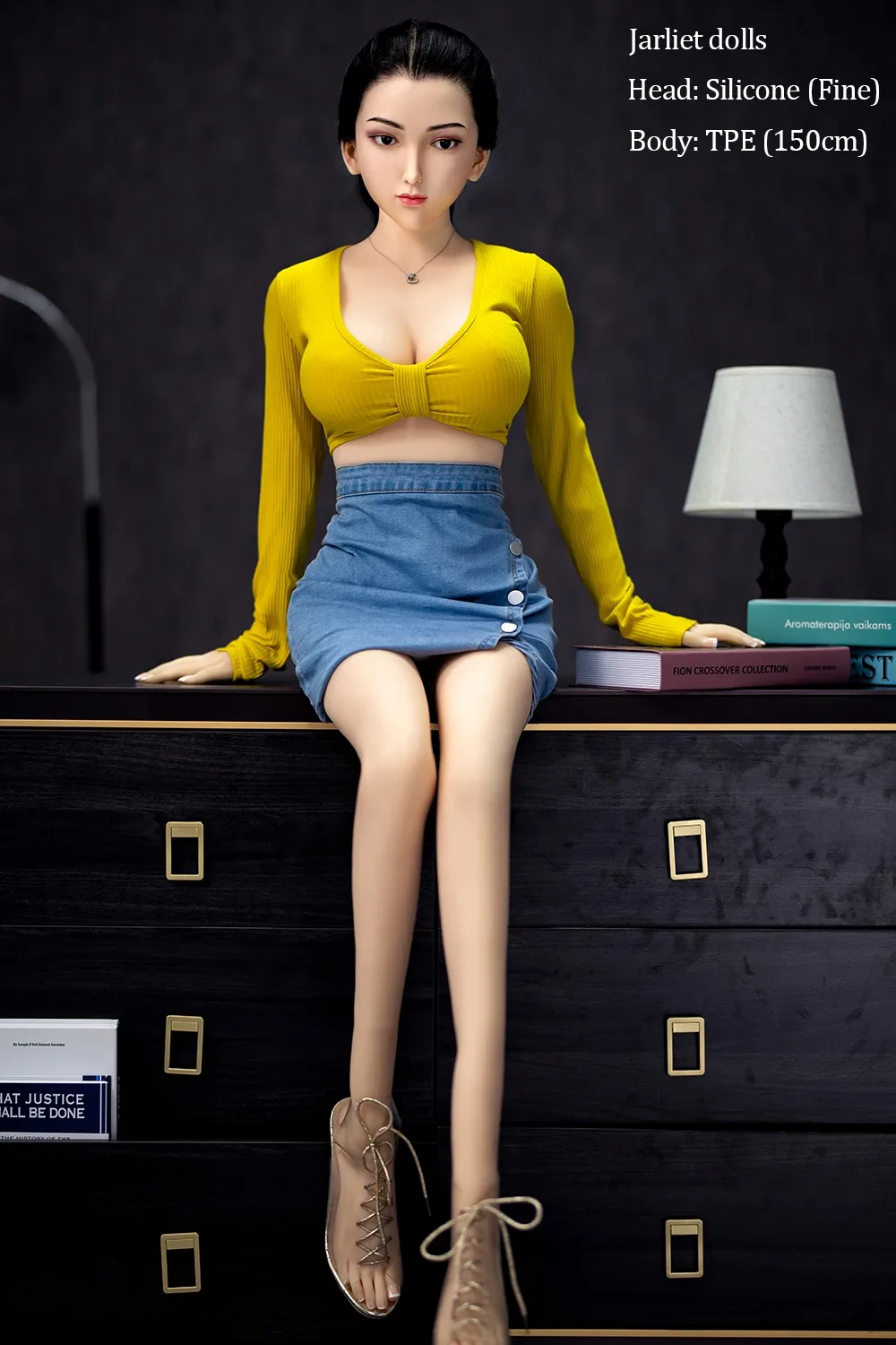 Silicone Sex Doll Asian Moriyo 4ft 11' (150 cm)/ E-Cup - Jarliet view 7