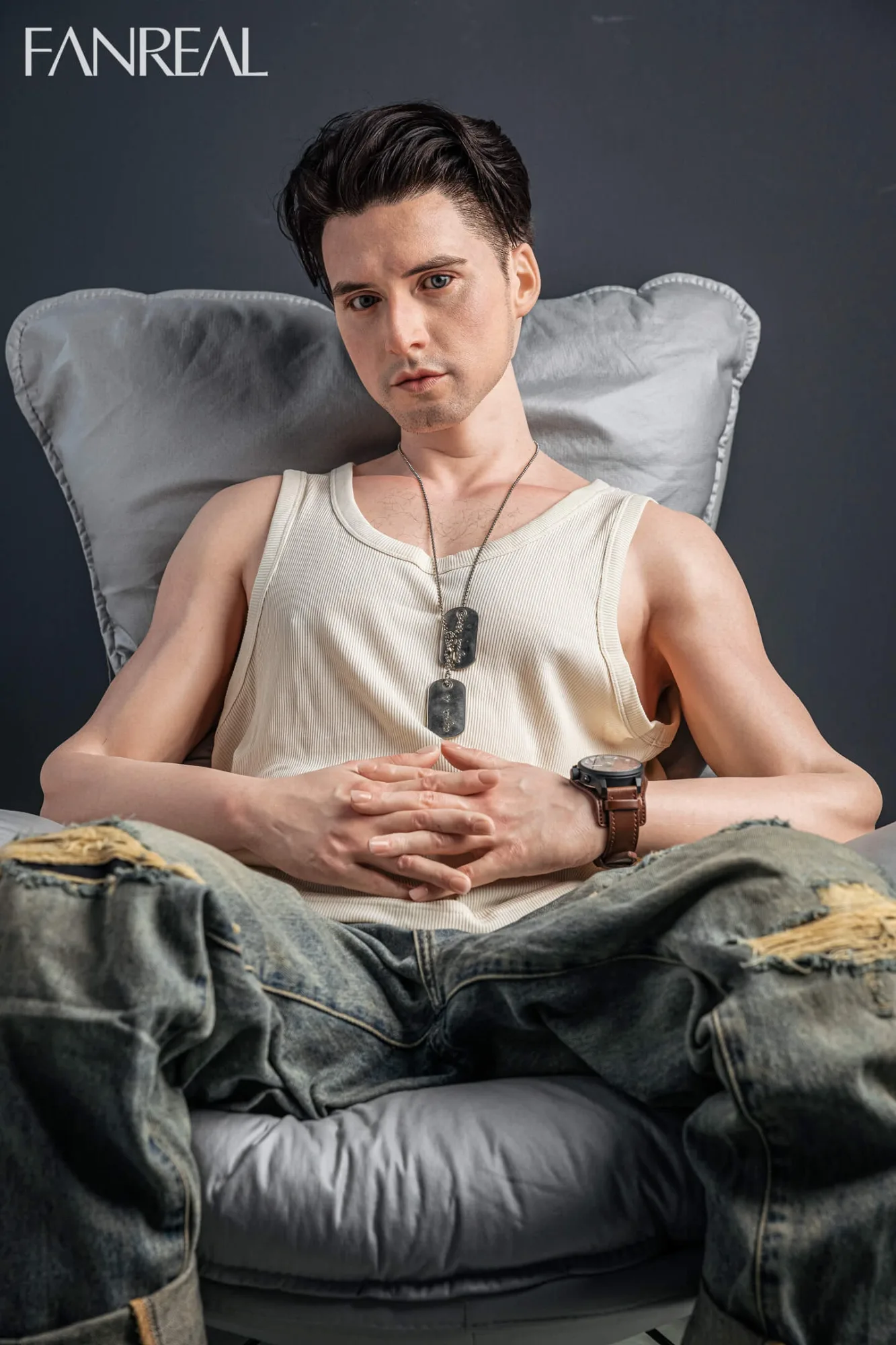 Male Sex Doll Muscular Noah 5ft 8' (173 cm) - FANREAL view 6