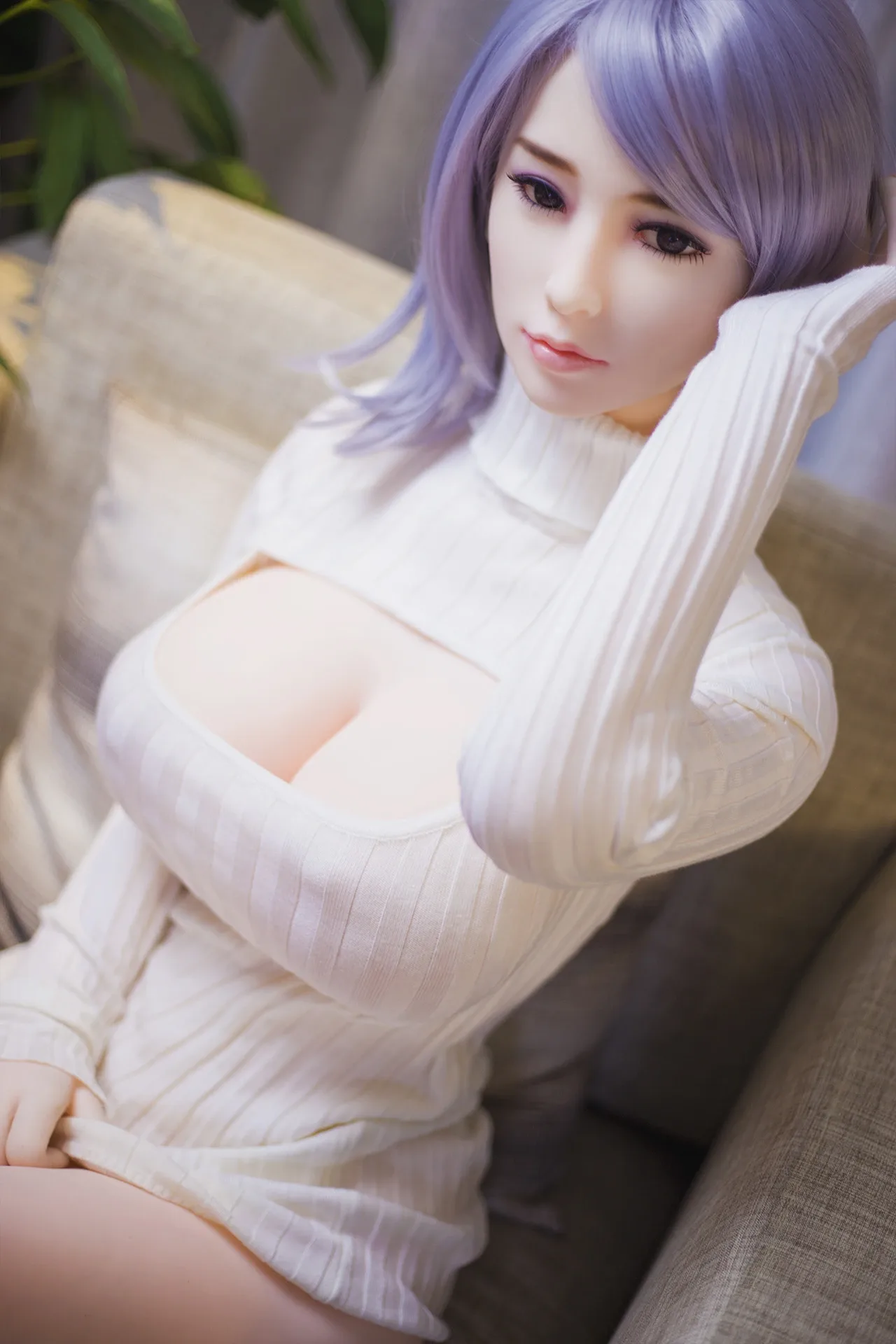 Real Sex Doll Seductive Lissie 5ft 2' (160 cm)/ H-Cup - JYDoll