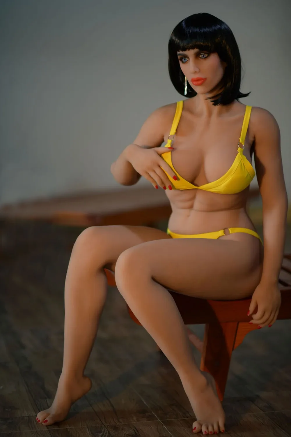 Sex Doll Tanned Juniper 5ft 1' (154 cm)/ D-Cup - HRDoll view 7