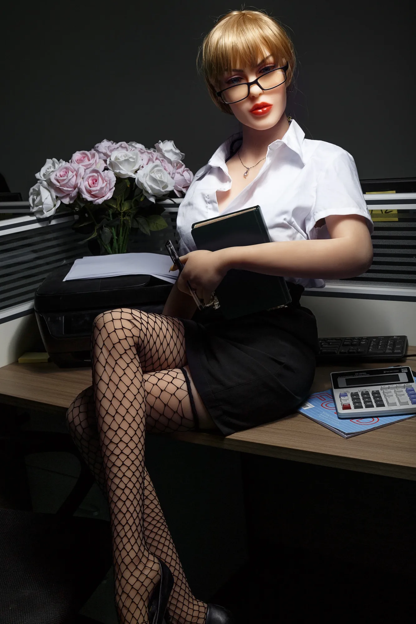 Real Sex Doll Secretary Yevon 5ft 2' (158 cm)/ C-Cup - AIBEI Doll view 3