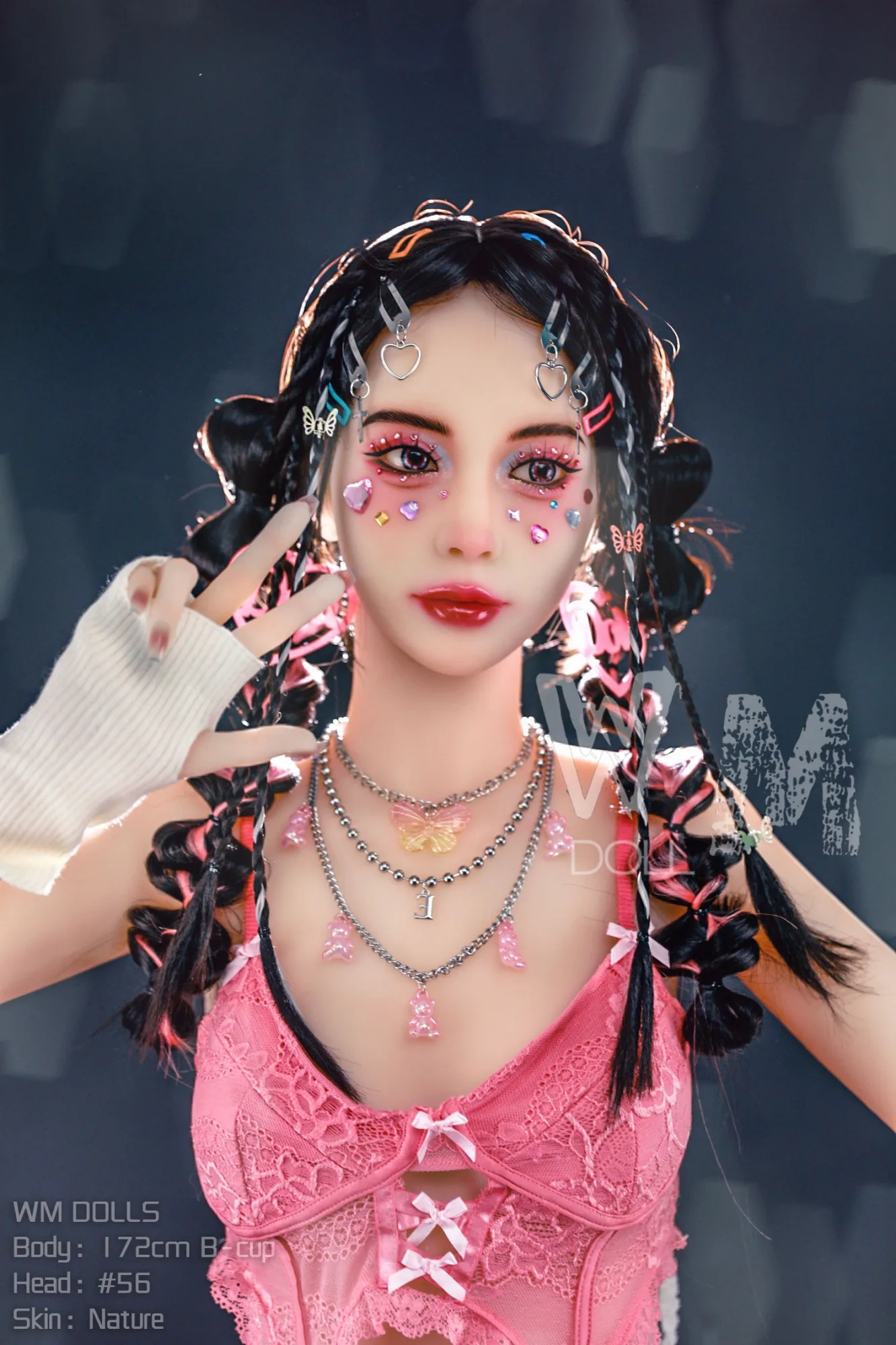 Sex Doll Asian Vanna 5ft 8' (172 cm)/ B-Cup - WM doll view 2