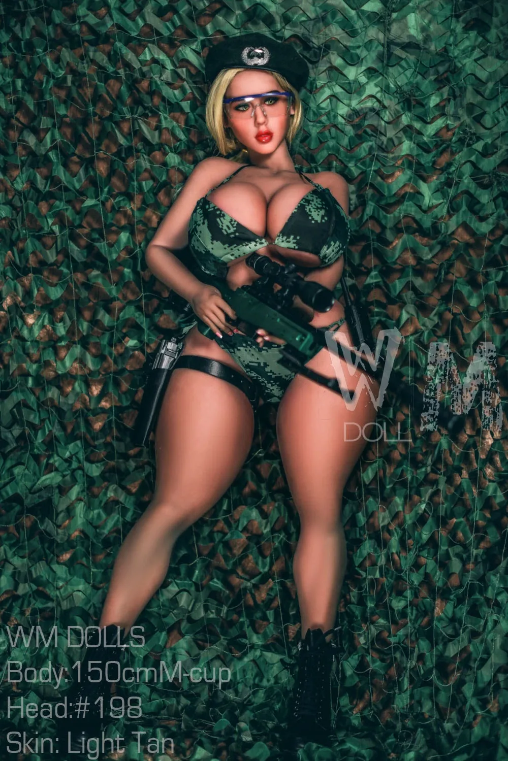Real Sex Doll Seductive Tawnie 4ft 11' (150 cm)/ M-Cup - WM doll view 2