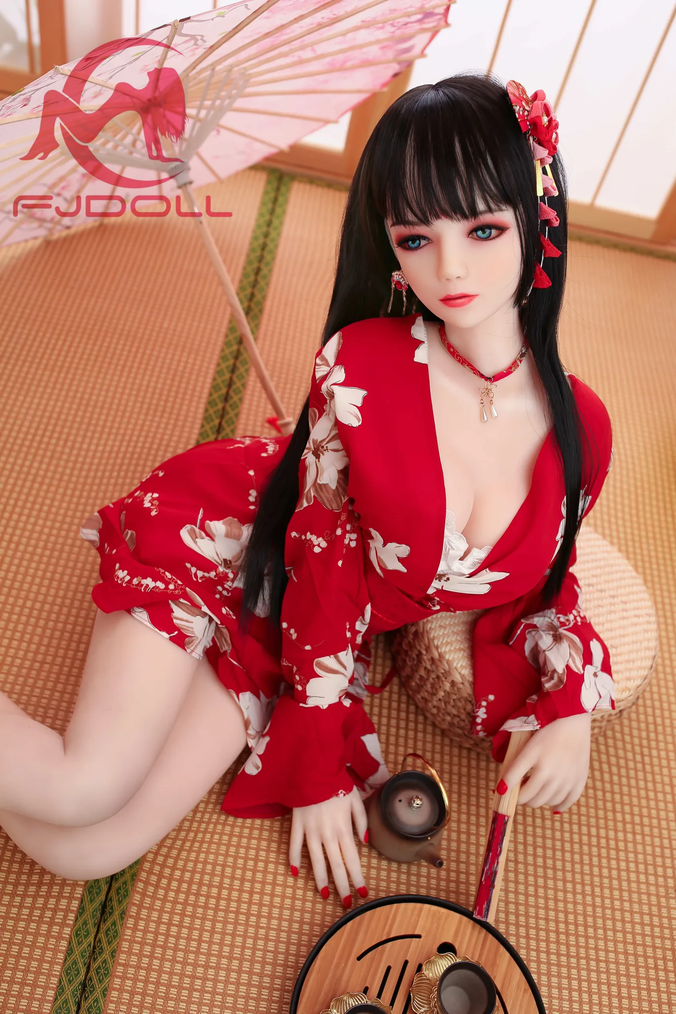 Sex Doll Asian Girl Diké 5ft 2' (158 cm)/ C-Cup - FJ Doll view 3