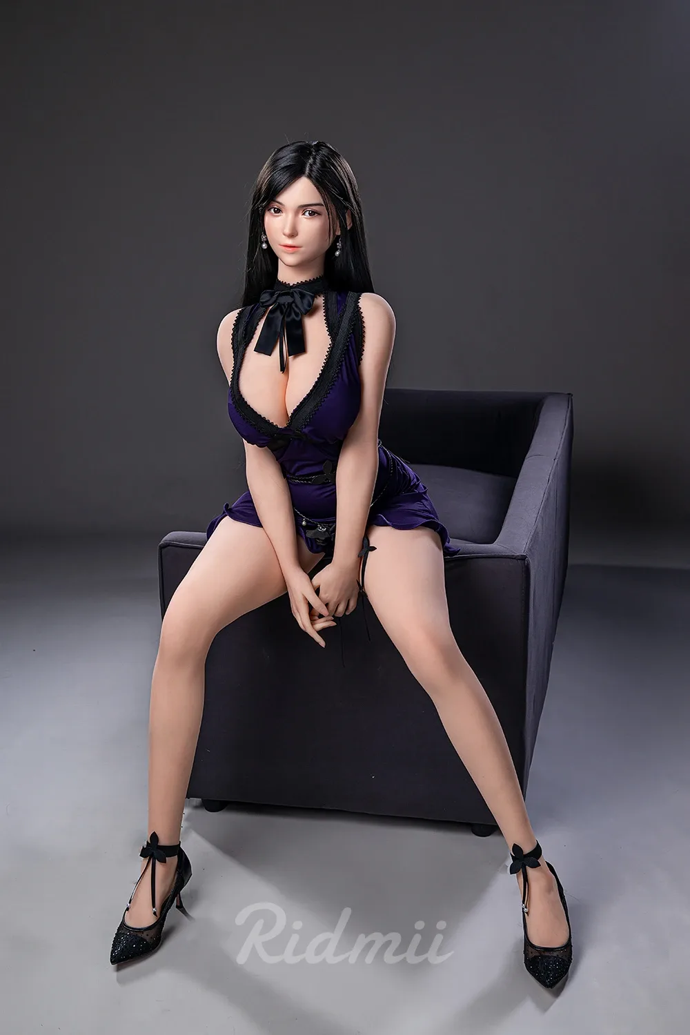 Realistic Sex Doll Black-haired Ruby 5ft 4' (163 cm)/ D-Cup - Ridmii view 1