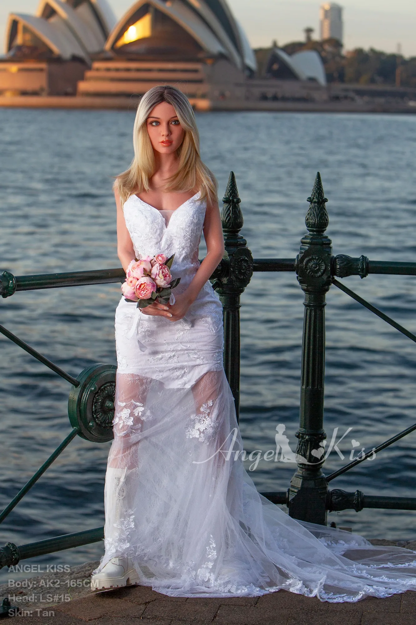Silicone Sex Doll Blonde Lola 5ft 5' (165 cm)/ D-Cup - Angel Kiss view 3