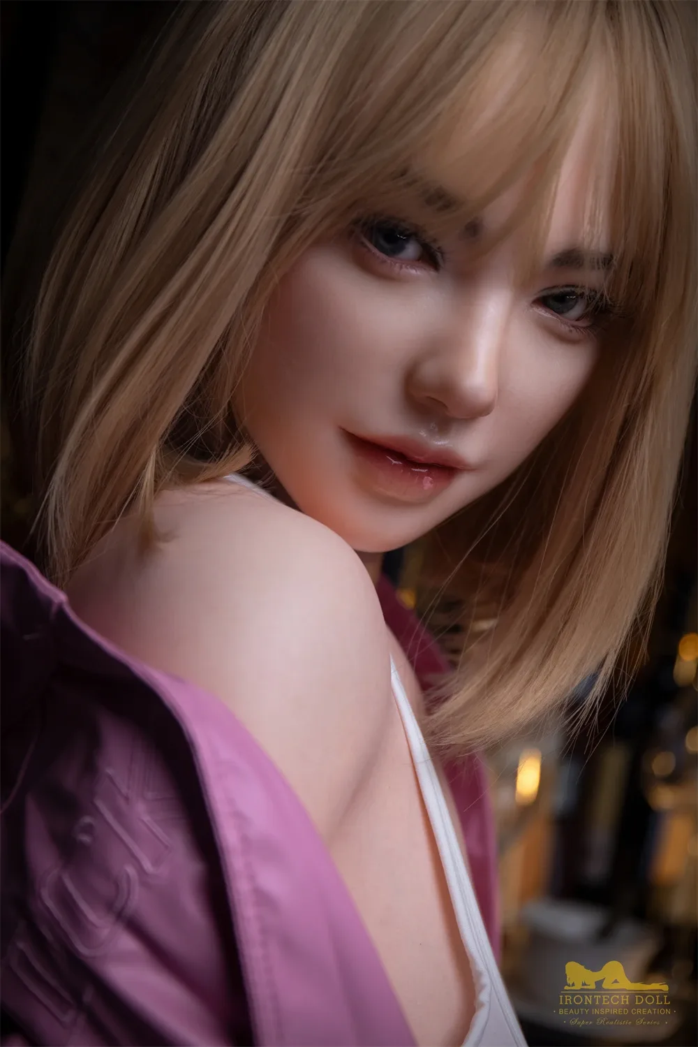 Real Sex Doll Blonde Meredith 5ft 6' (169 cm)/ B-Cup - Irontech Doll view 6