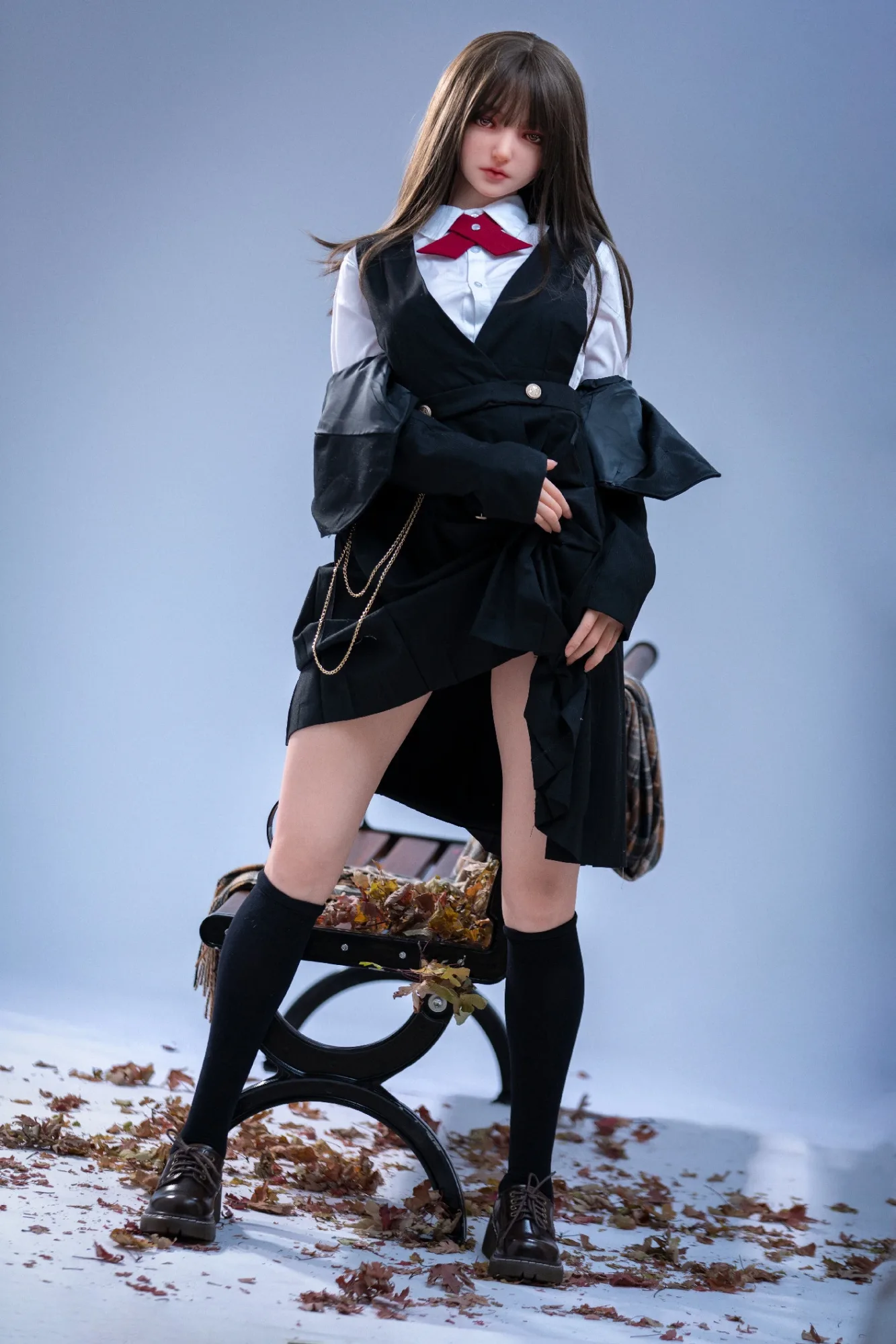 Silicone Sex Doll Schoolgirl Marisyn 5ft 1' (157 cm)/ B-Cup - XYcolo view 1