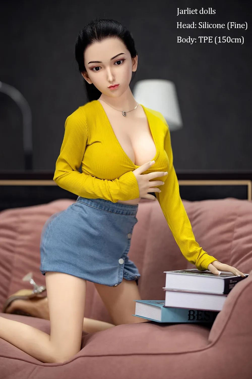 Silicone Sex Doll Asian Moriyo 4ft 11' (150 cm)/ E-Cup - Jarliet view 5