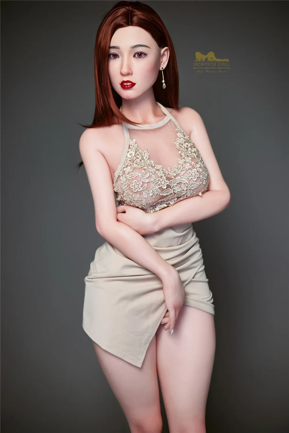 Silicone Doll Redhead Laeticia 5ft (153 cm)/ D-Cup - Irontech Doll view 5