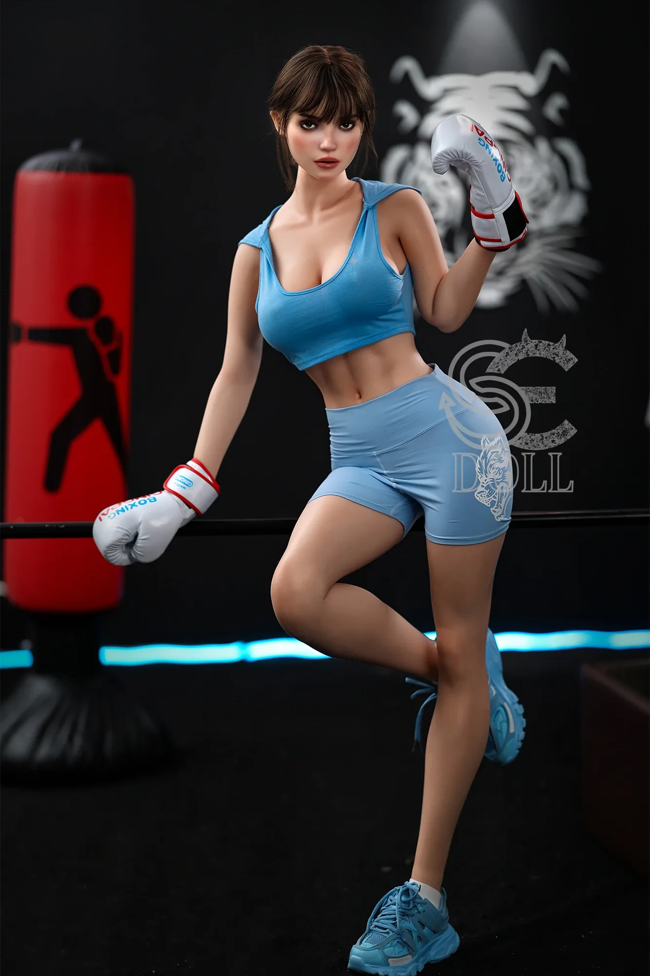 Silicone Sex Doll Fitness Margot 5ft 5' (167 cm)/ E-Cup - SEDOLL view 2
