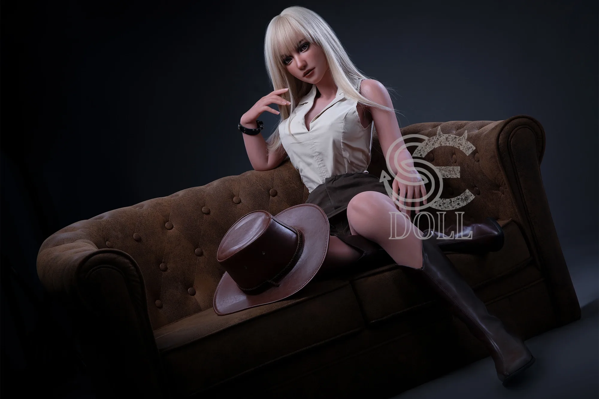 Silicone Sex Doll Blonde Willow 5ft 3' (161 cm)/ E-Cup - SEDOLL view 7