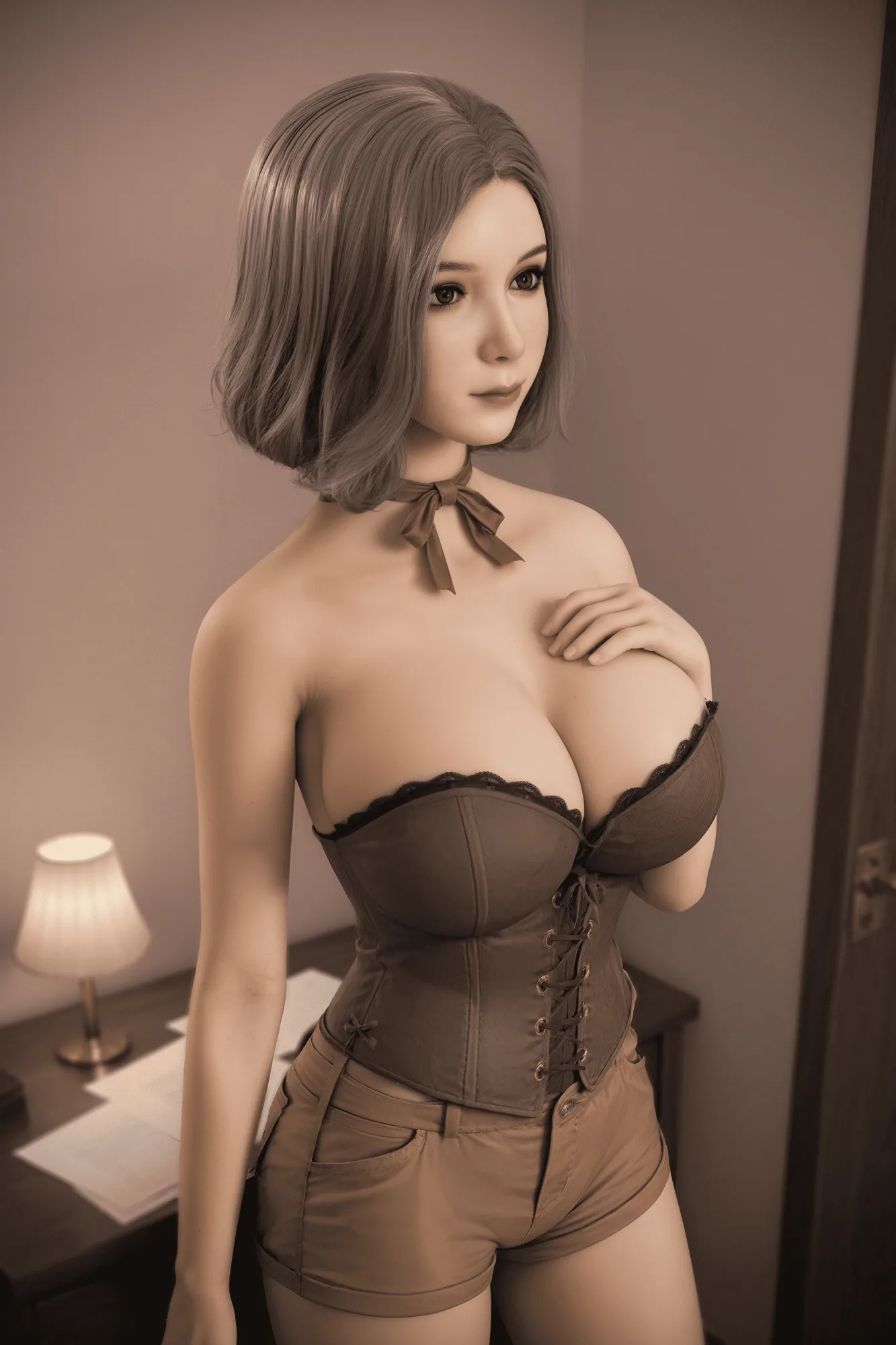 Real Sex Doll Seductive Evianna 5ft (153 cm)/ I-Cup - AIBEI Doll view 2