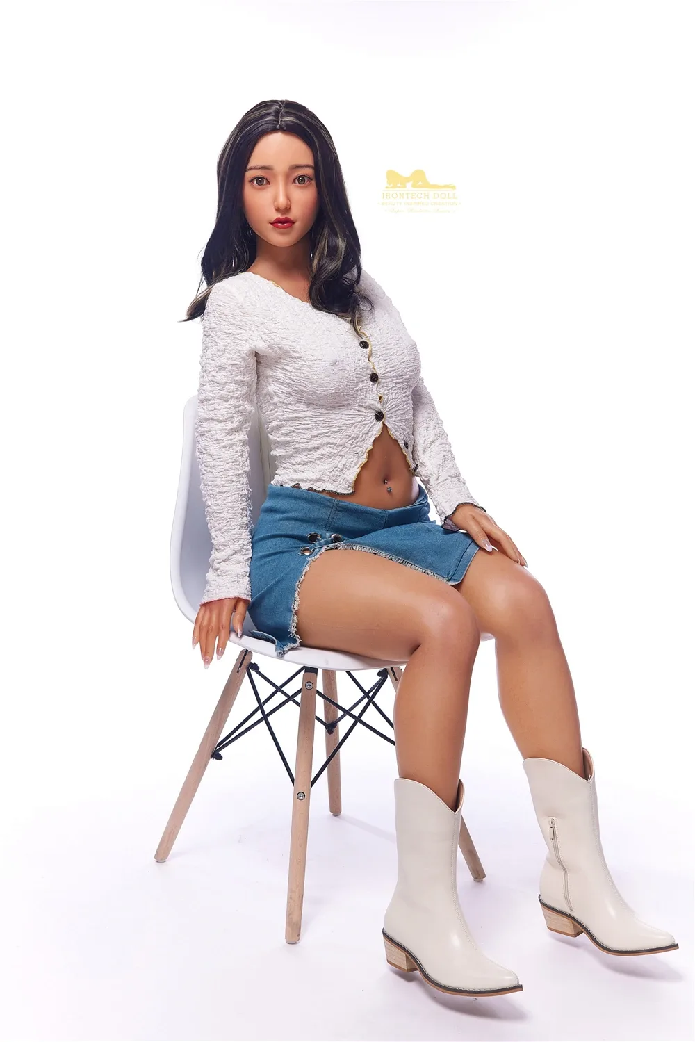 Silicone Doll Sexy Pillar 4ft 11' (152 cm)/ B-Cup - Irontech Doll view 1