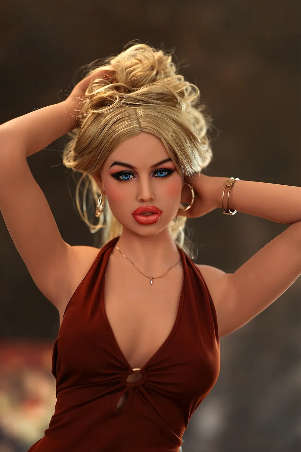 Real Sex Doll Blonde Sole 5ft 8' (173 cm)/ C-Cup - 6Ye Doll view 4