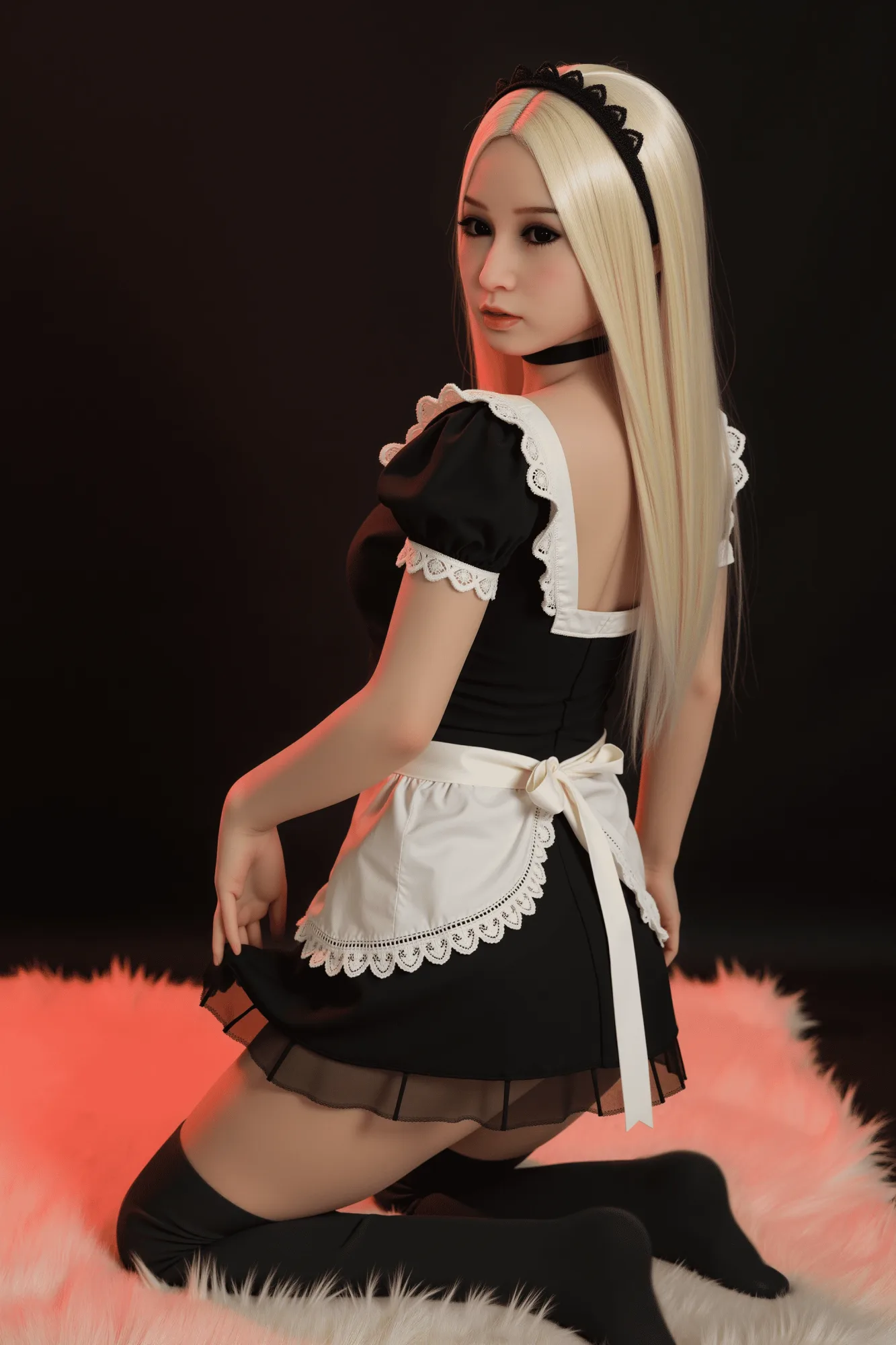 Sex Doll Blonde Elize 4ft 10' (148 cm)/ B-Cup - AIBEI Doll view 5