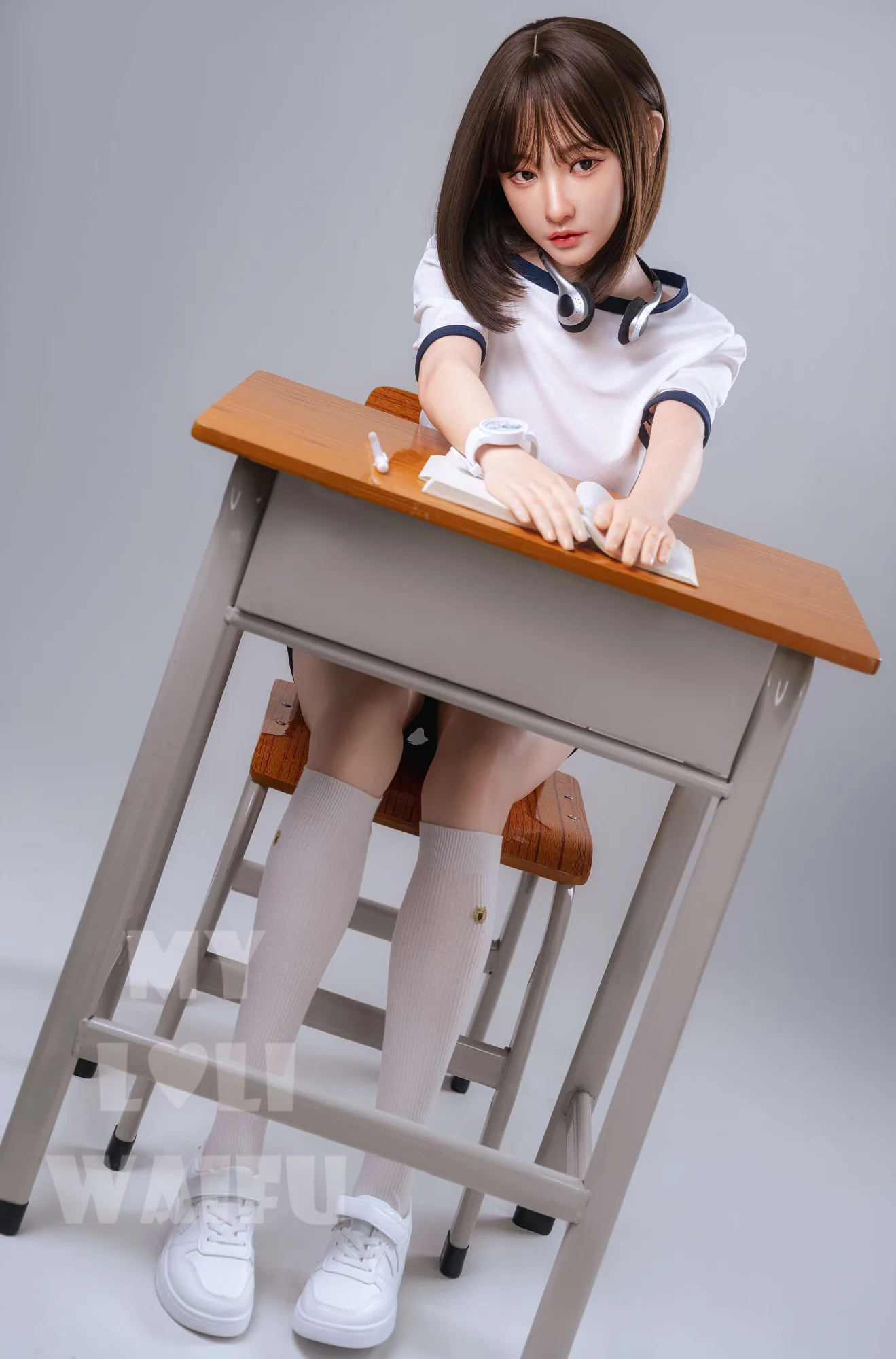 Real Sex Doll Schoolgirl Milky 4ft 10' (148 cm)/ B-Cup - Jiusheng Doll view 3