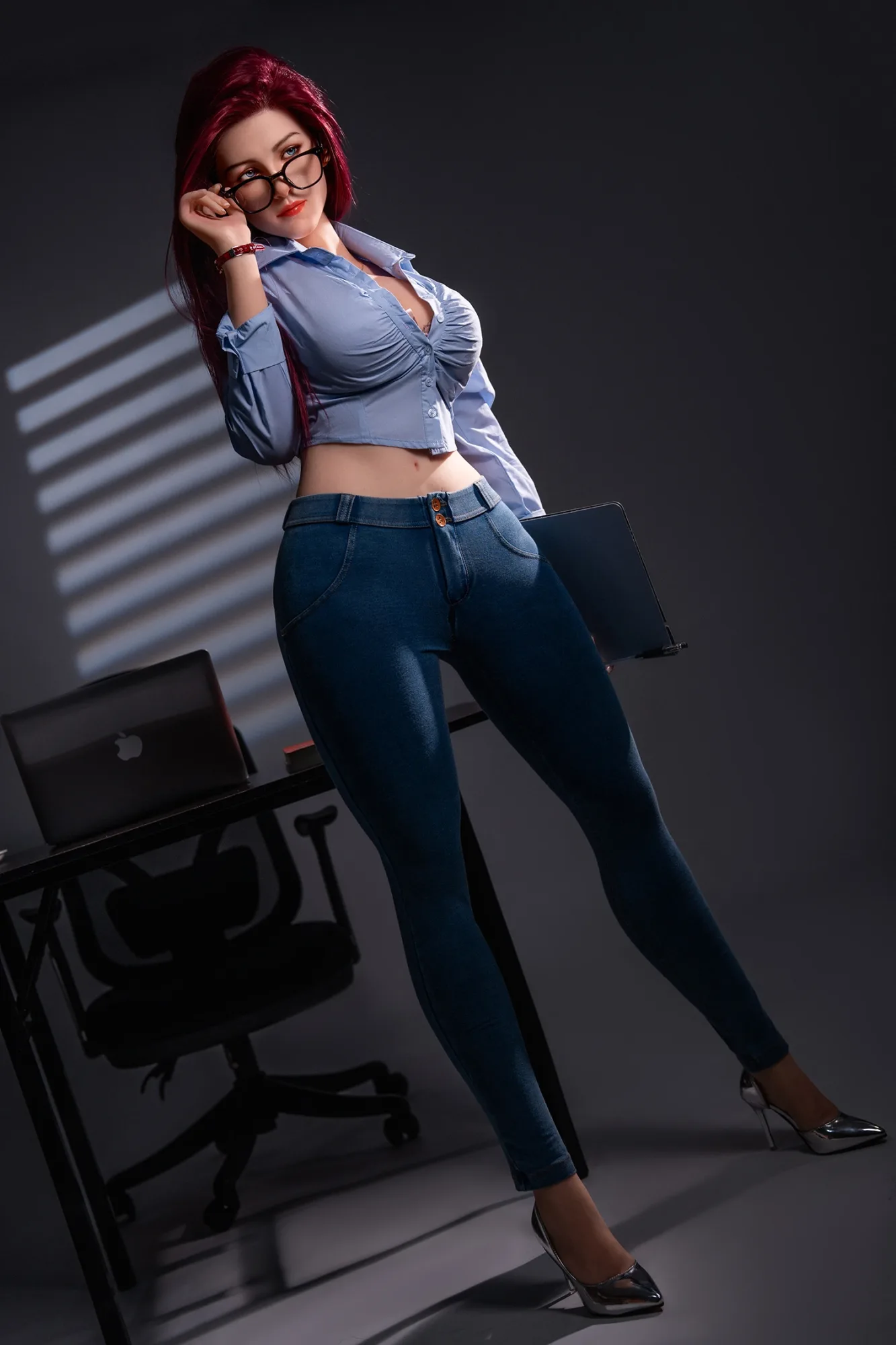 Realistic Sex Doll Secretary Georgia 5ft 6' (169 cm)/ D-Cup - Sy Doll view 4
