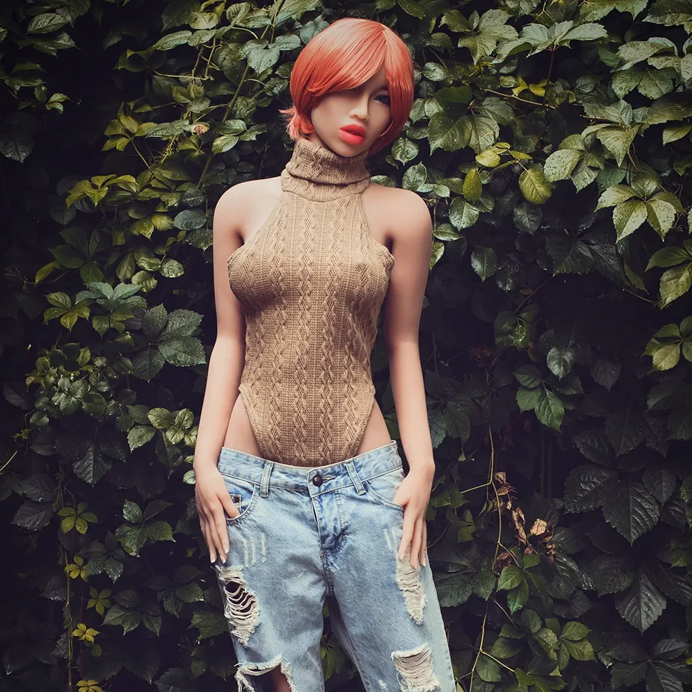 Real Sex Doll Redhead Rina 5ft 5' (166 cm)/ C-Cup - Sy Doll view 5