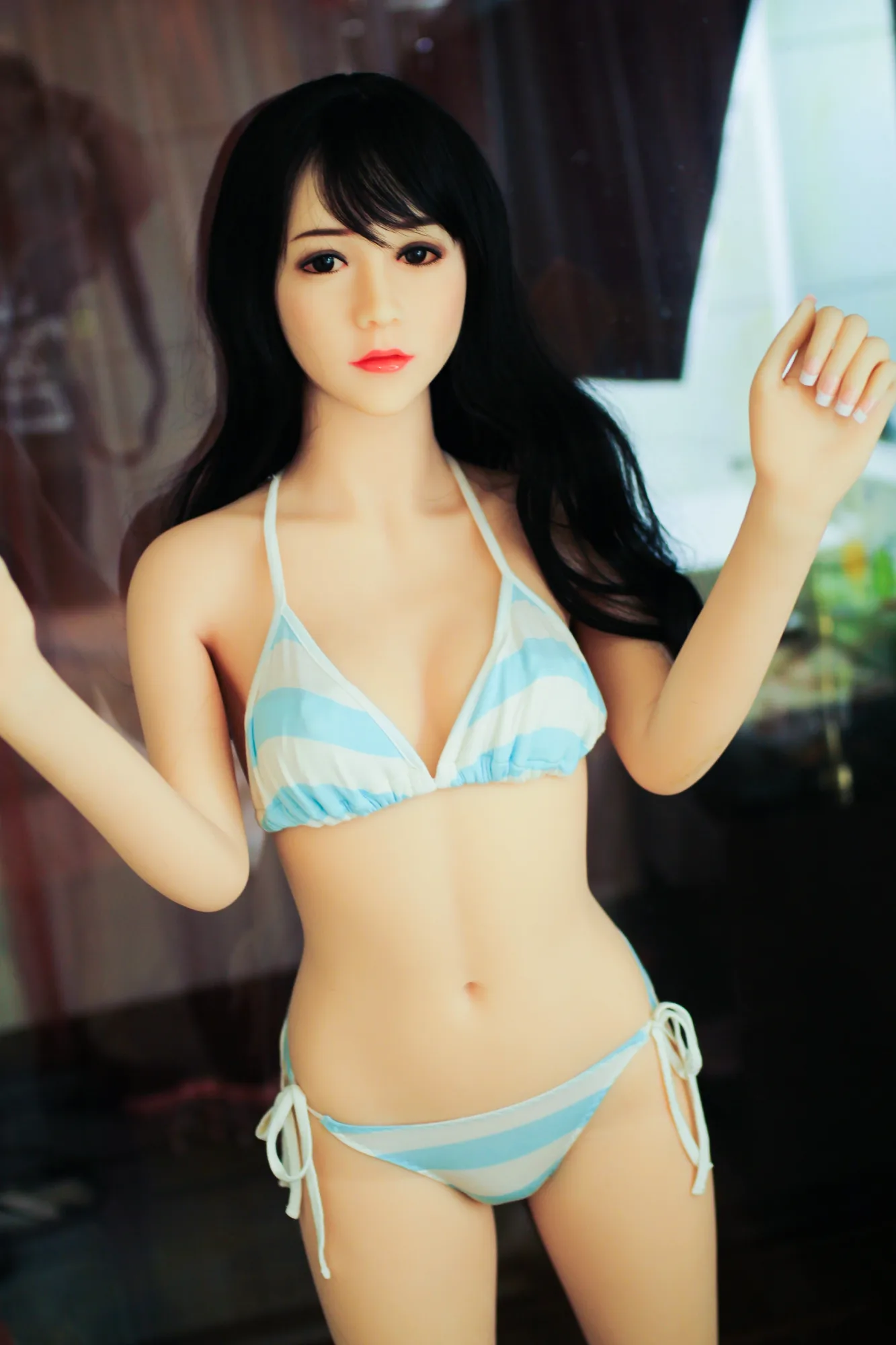 Real Sex Doll Asian Girl Yoko 5ft 0' (153 cm)/ B-Cup - WM doll view 5