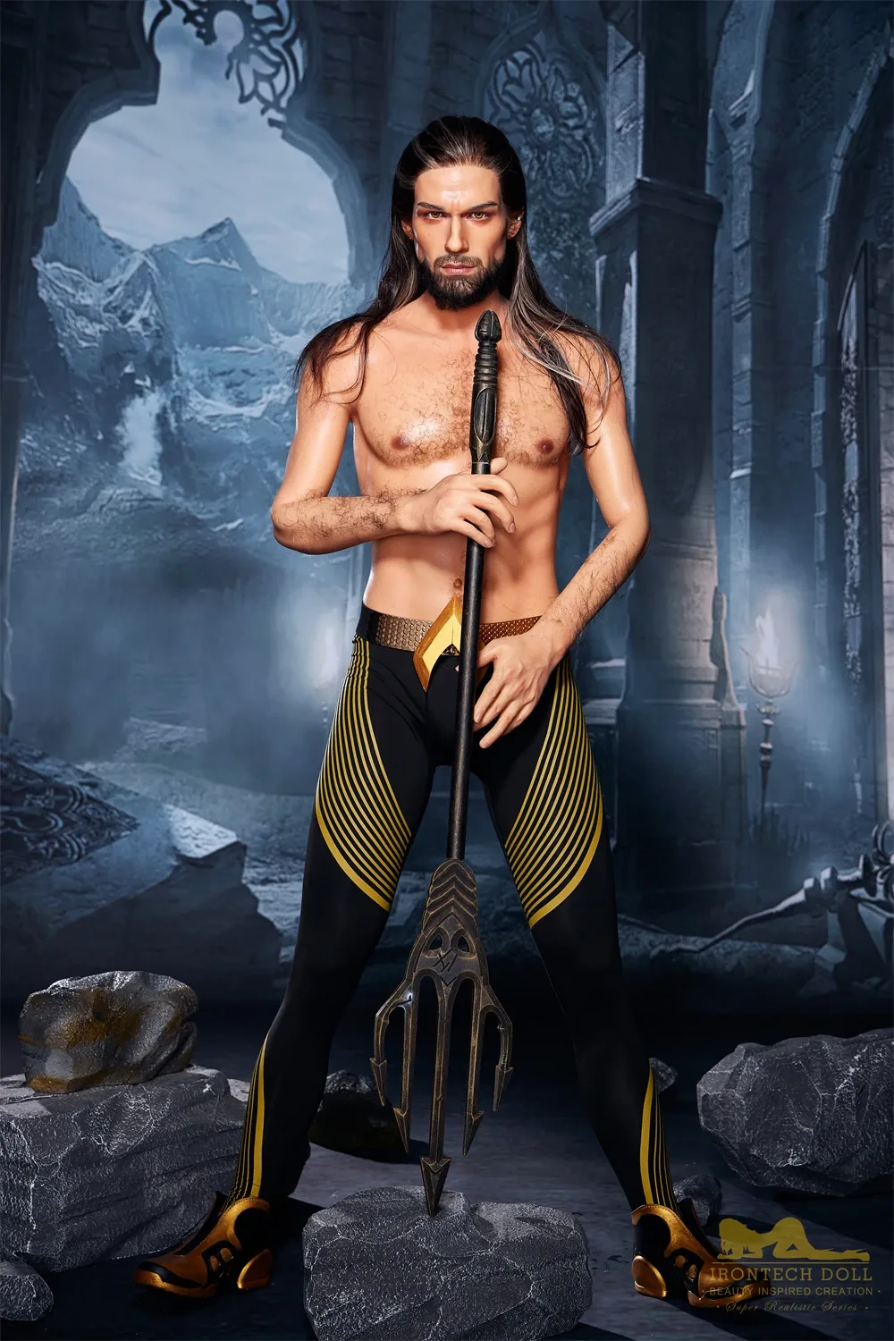 Male Sex Doll Seductive Aro 5ft 6' (170 cm) - Irontech Doll view 2