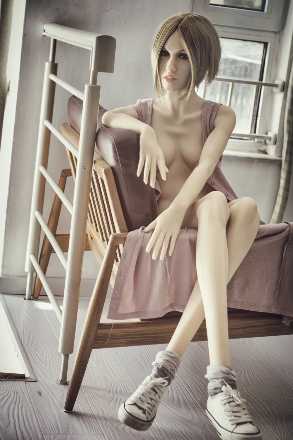 Real Sex Doll Skinny Vivi 5ft 6' (168 cm)/ A-Cup - WM doll view 3