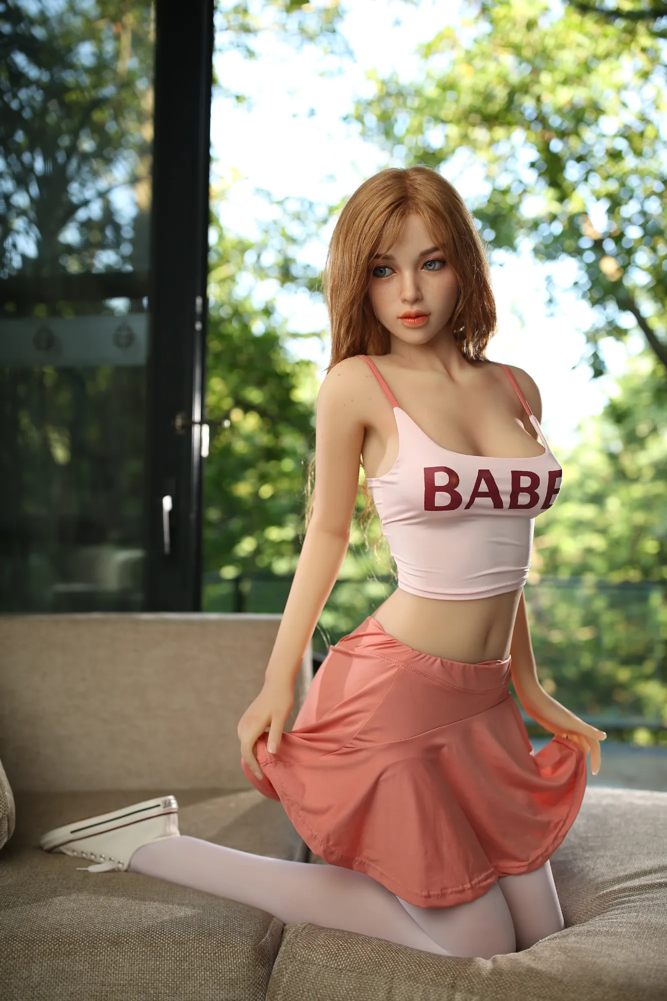 Sexy Doll Schoolgirl Laura 5ft 9' (174 cm) - STOCK/ C-Cup - Starpery view 6