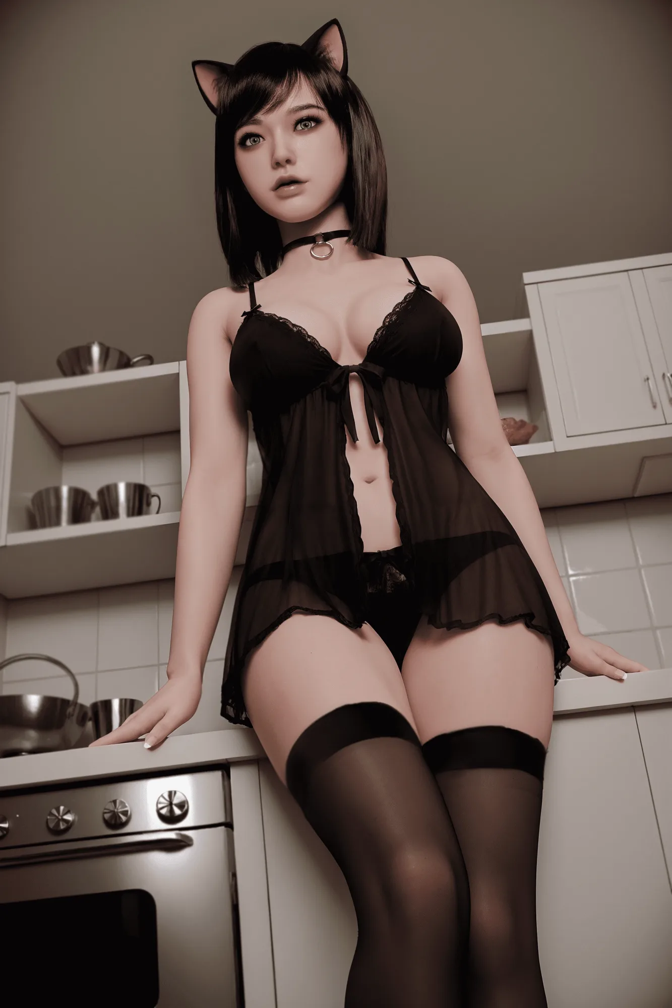 Real Sex Doll Cute Katie 5ft 5' (166 cm)/ E-Cup - AIBEI Doll view 4