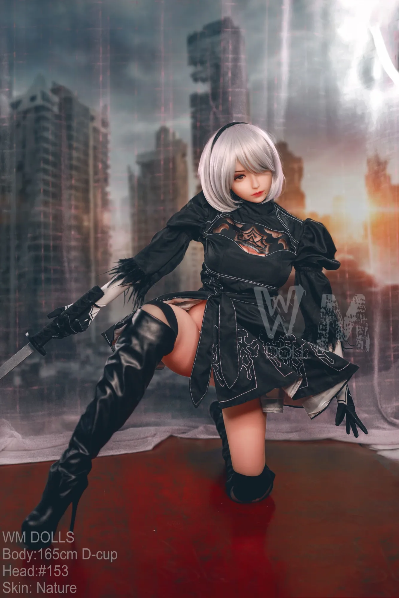 Real Sex Doll Sexy Kite 5ft 5' (165 cm)/ D-Cup - WM doll view 3