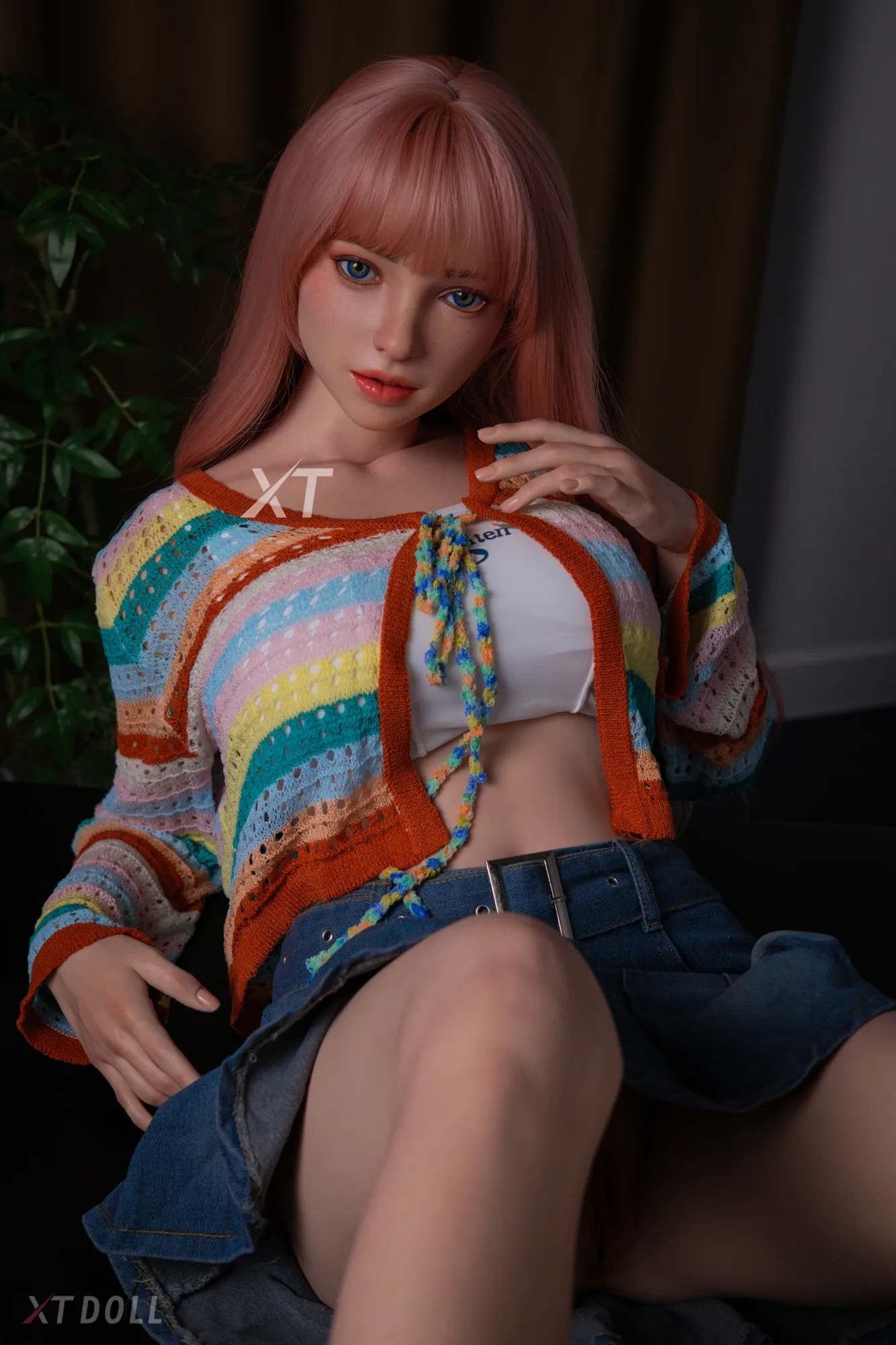 Realistic Sex Doll Cute Evelyna 5ft 5' (165 cm)/ E-Cup  - XTDoll view 4