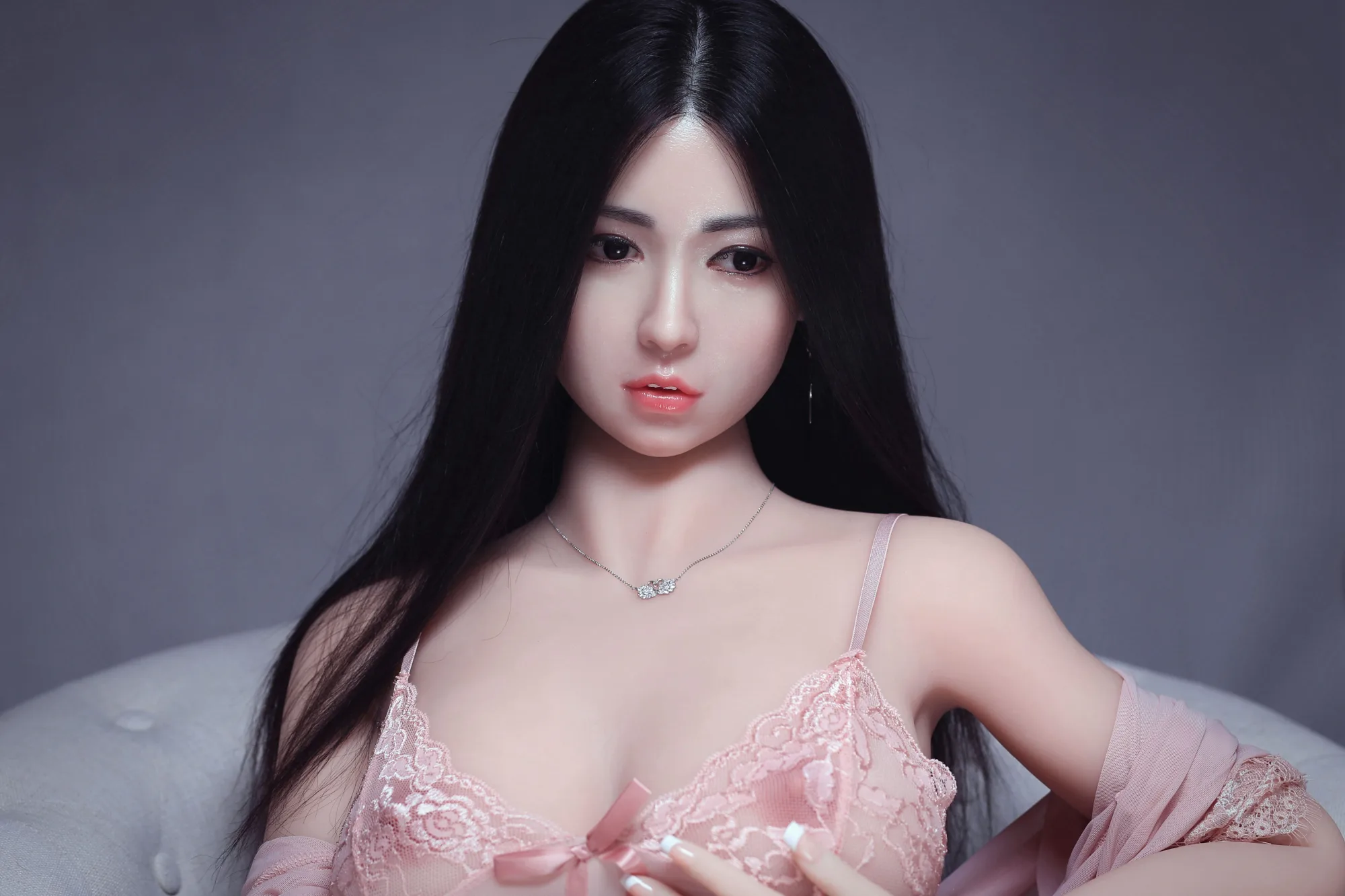 Silicone Doll Asian Lian 5ft 3' (161 cm)/ G-Cup - AF Doll view 1