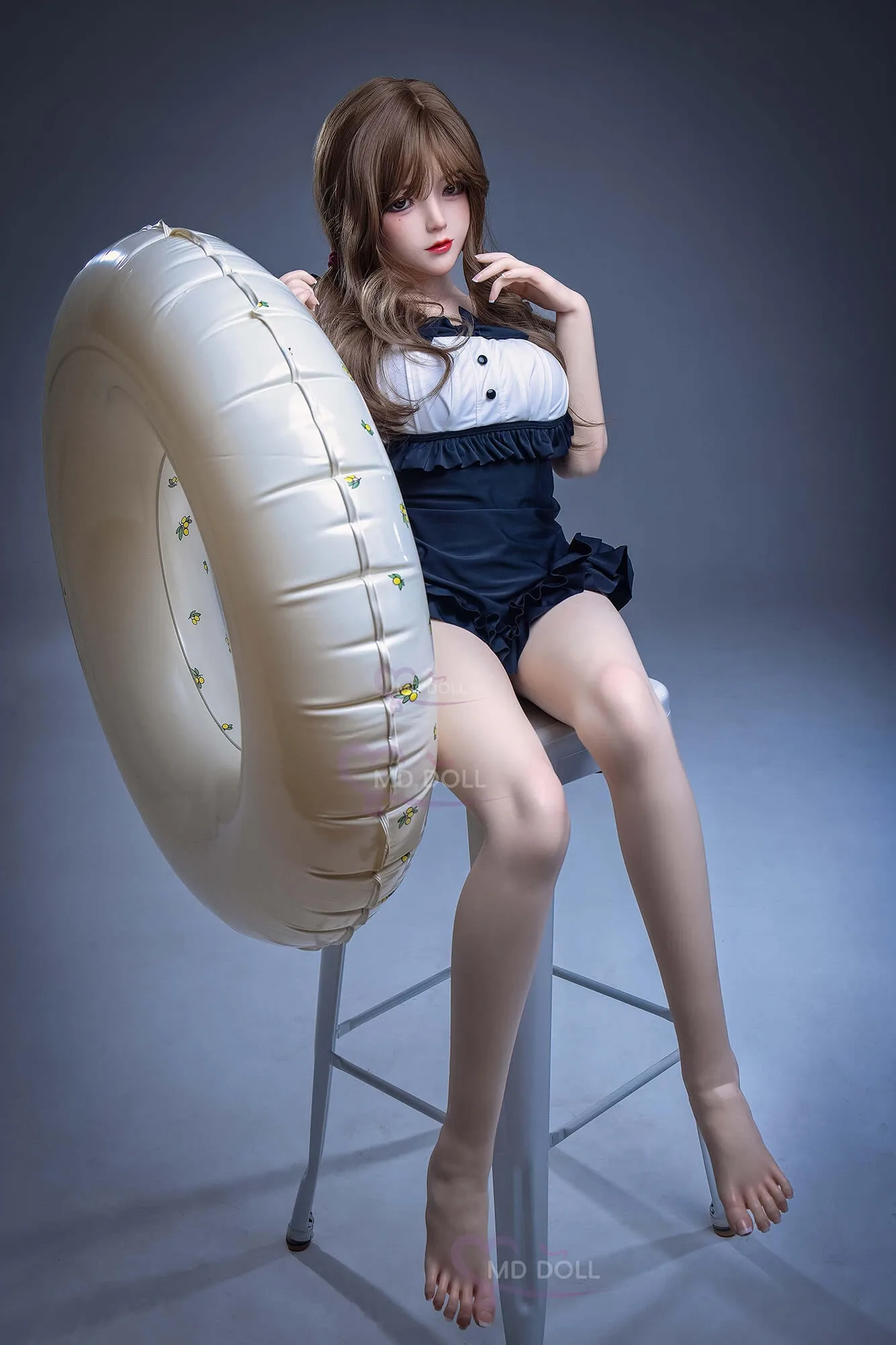 Silicone Sex Doll Sexy Kora 4ft 11' (150 cm)/ E-Cup - MD DOLL view 2