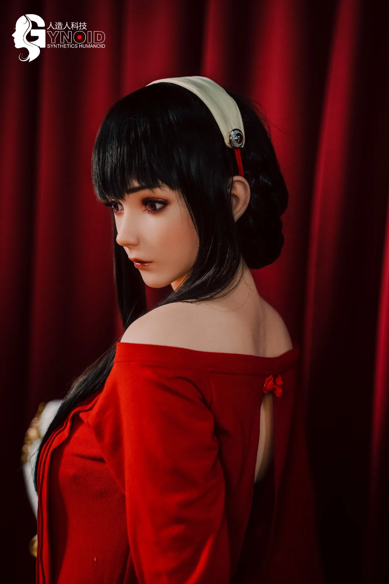 Silicone Doll Black-haired Truvy 5ft 5' (165 cm)/ D-Cup - Gynoid view 4