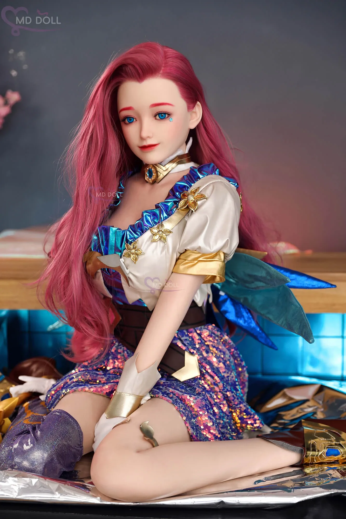 Realistic Sex Doll Tender Amélia 4ft 11' (150 cm)/ E-Cup - MD DOLL view 5