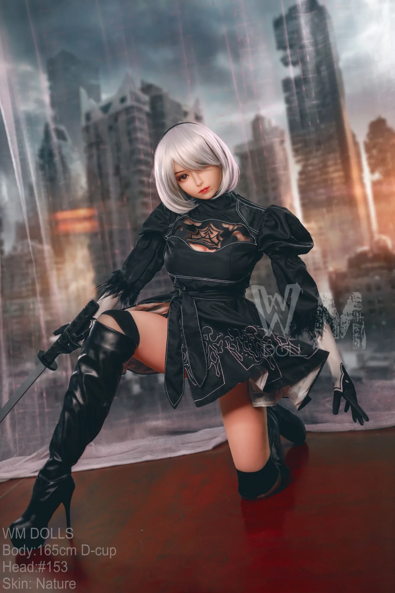 Real Sex Doll Sexy Kite 5ft 5' (165 cm)/ D-Cup - WM doll view 2