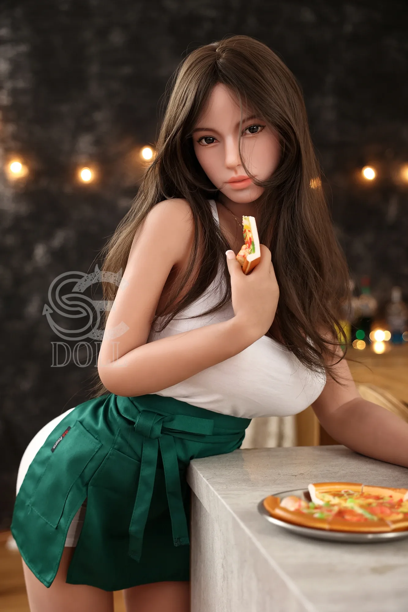 Realistic Sex Doll Brunette Amila 5ft 6' (168 cm)/ F-Cup - SEDOLL view 7