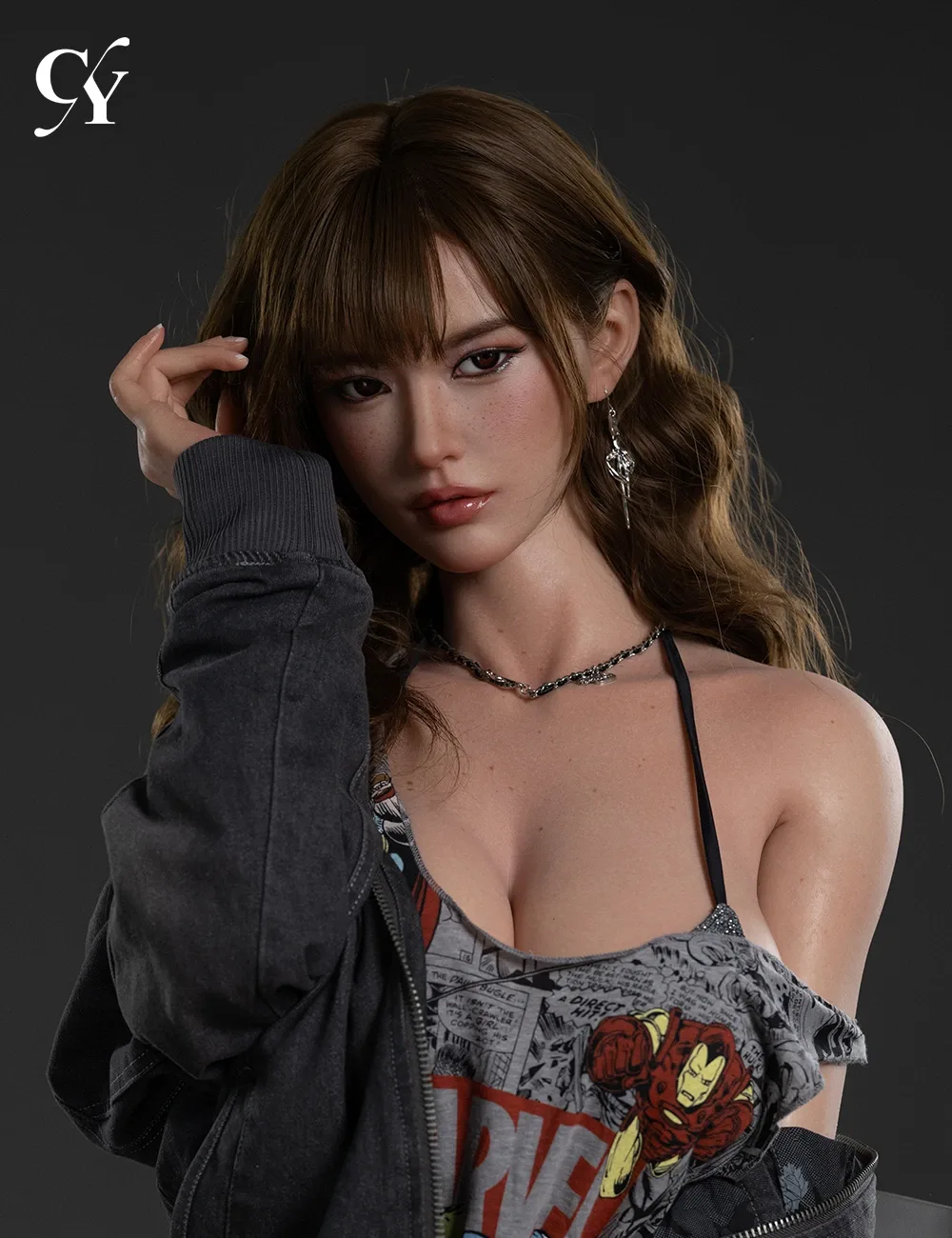Real Sex Doll Seductive Eryn 5ft 6' (168 cm)/ F-Cup - TOP-CYDOLL view 3