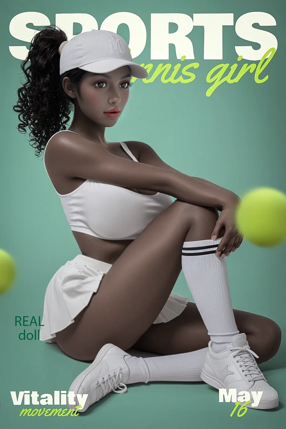 Sex Doll Black Zahara 5ft 2' (158 cm)/ D-Cup - Sy Doll view 5