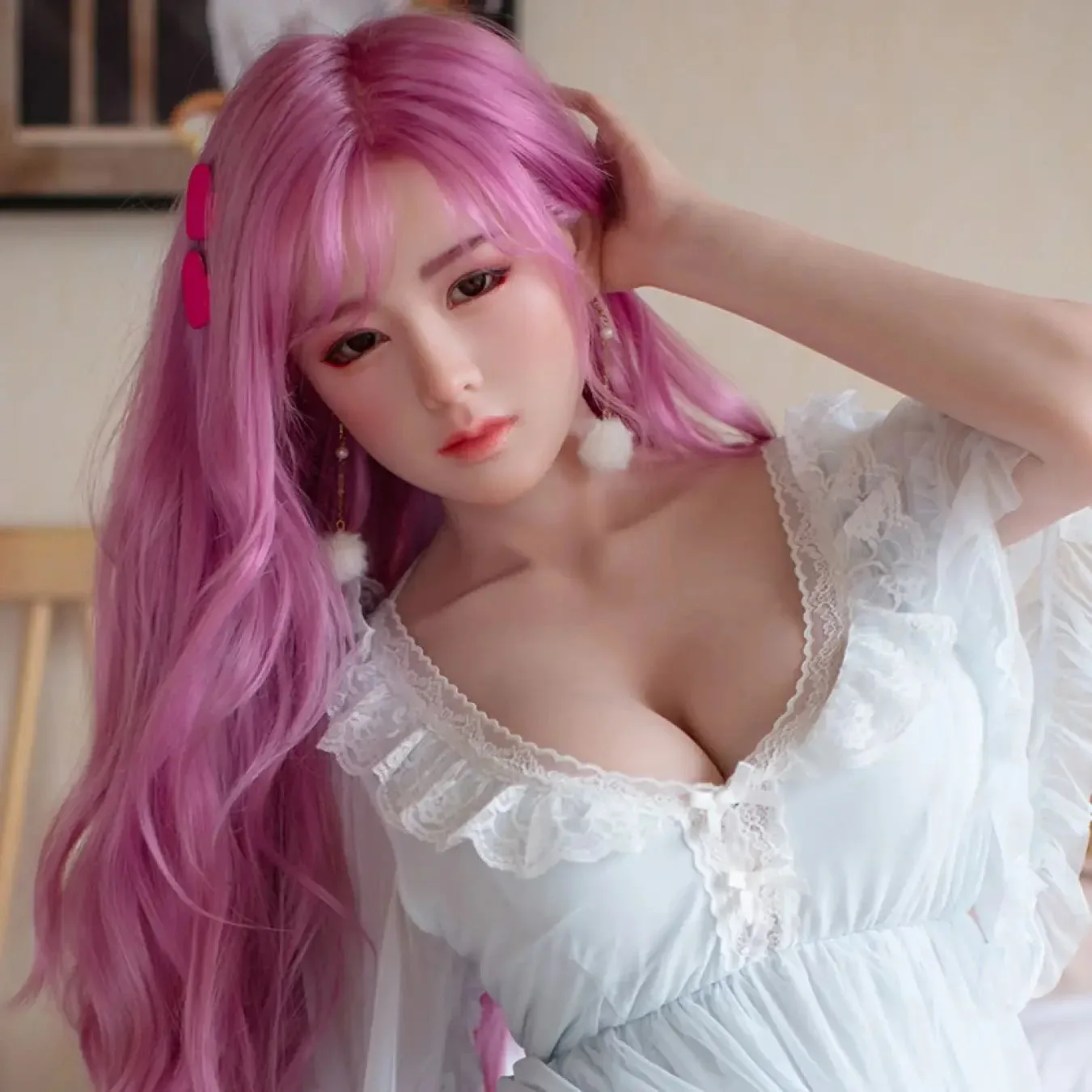 Real Sex Doll Busty Reina 5ft 6' (170 cm) - JXDOLL view 4