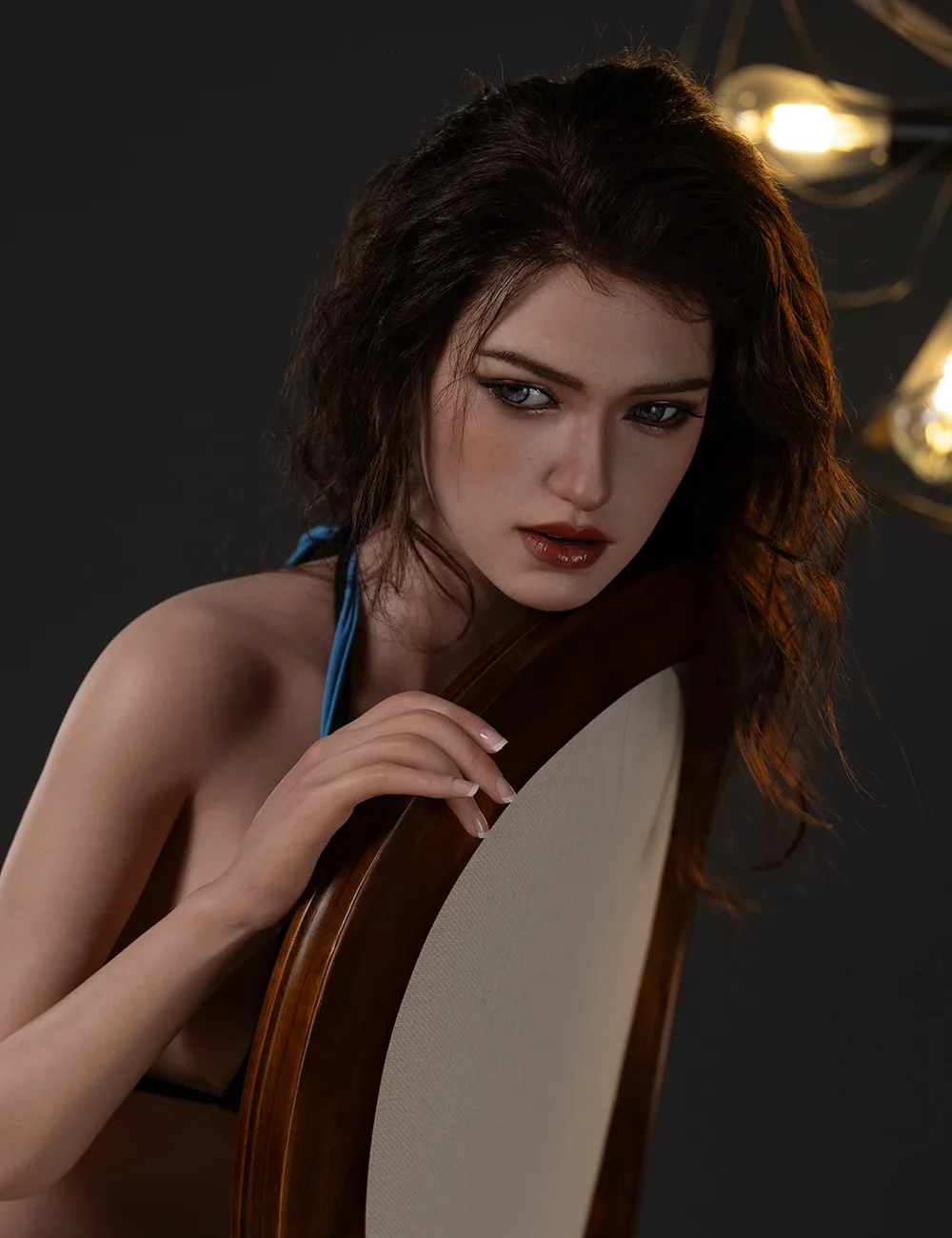 Sex Doll Brunette Elva 4ft 11' (150 cm)/ C-Cup - TOP-CYDOLL view 3