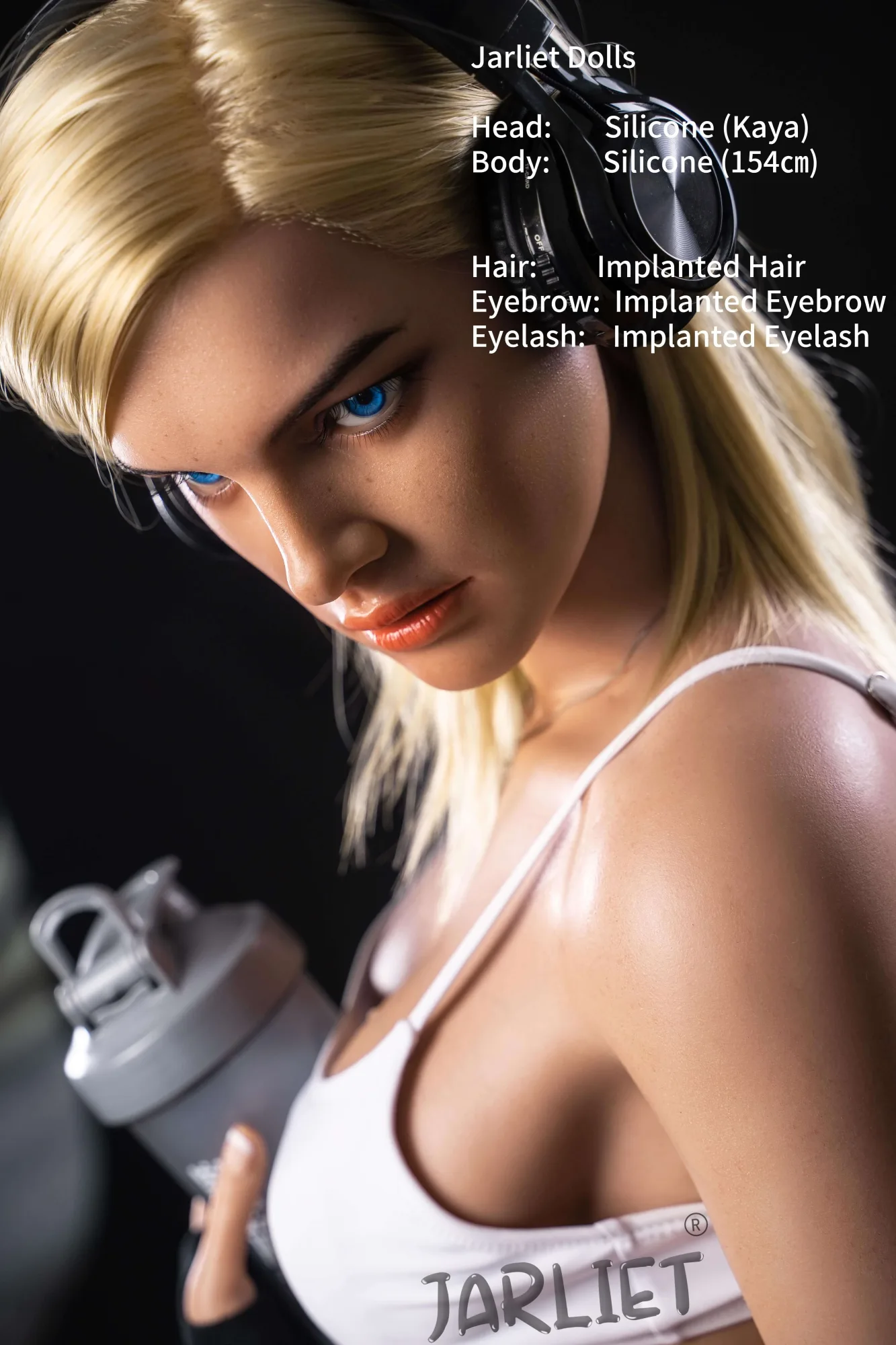 Real Sex Doll Fitness Charlie 5ft 1' (154 cm)/ C-Cup - Jarliet view 6