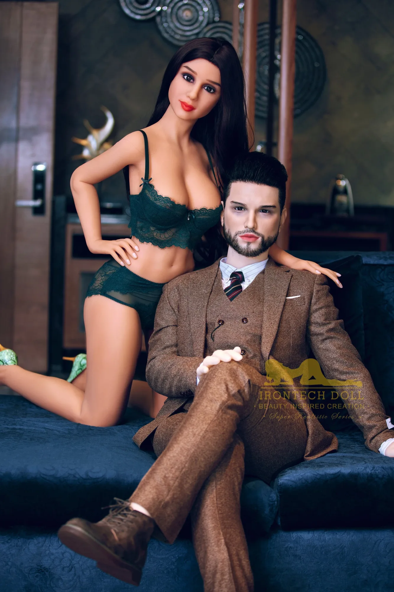 Male Love Doll Muscular Lucas 5ft 4' (162 cm) - Irontech Doll view 5