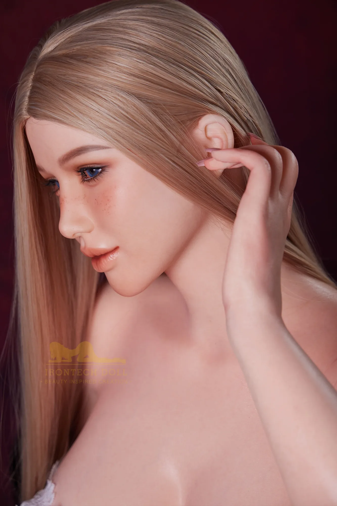 Realistic Sex Doll Blonde Avery 5ft 4' (164 cm)/ C-Cup - Irontech Doll view 4