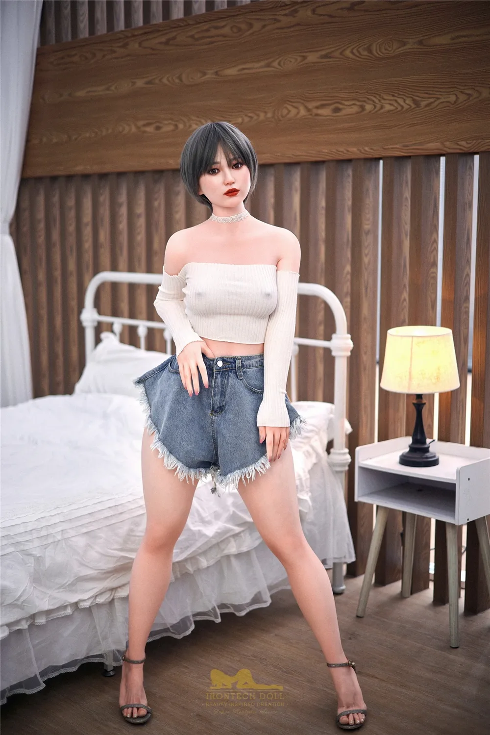 Silicone Doll Asian Girl Zuleika 4ft 11' (152 cm)/ B-Cup - Irontech Doll view 2