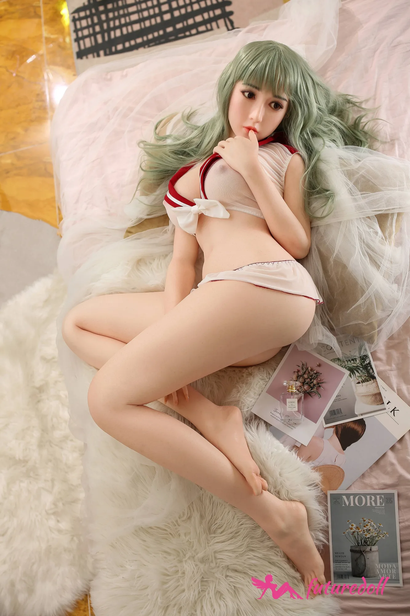 Silicone Doll Asian Girl Hiroko 5ft 4' (163 cm)/ F-Cup - Future Doll view 3