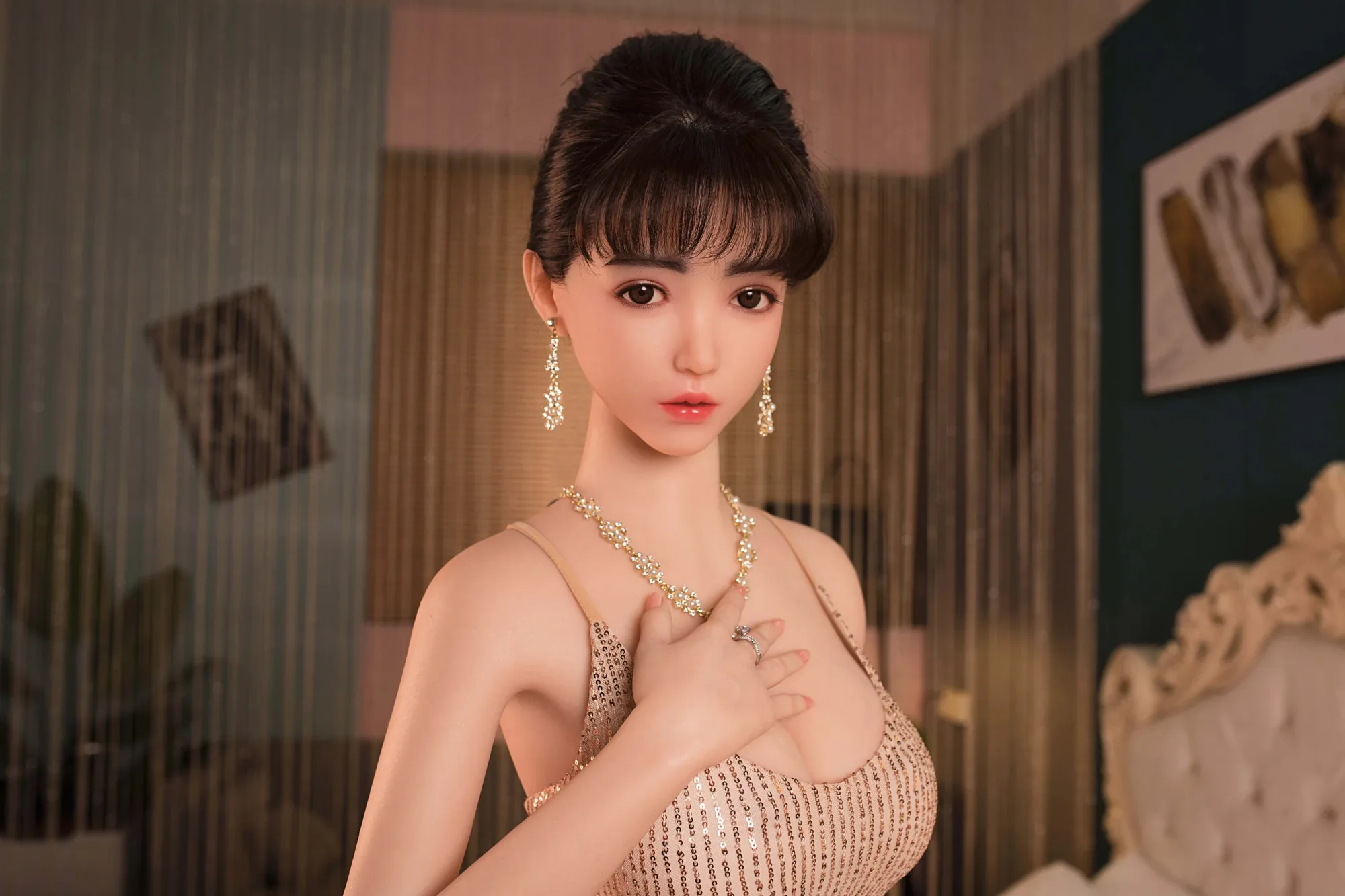 Silicone Sex Doll Seductive Reina 5ft 5' (166 cm)/ C-Cup - AF Doll view 4