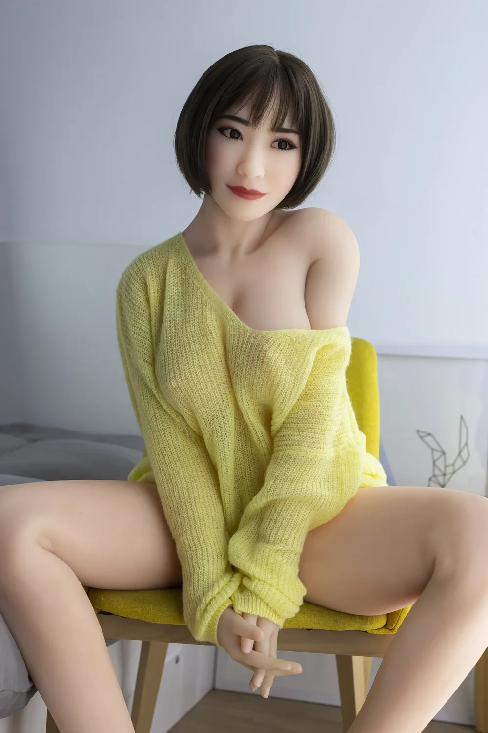 Sex Doll Brunette Yuke 5ft 5' (165 cm)/ D-Cup - HRDoll view 5