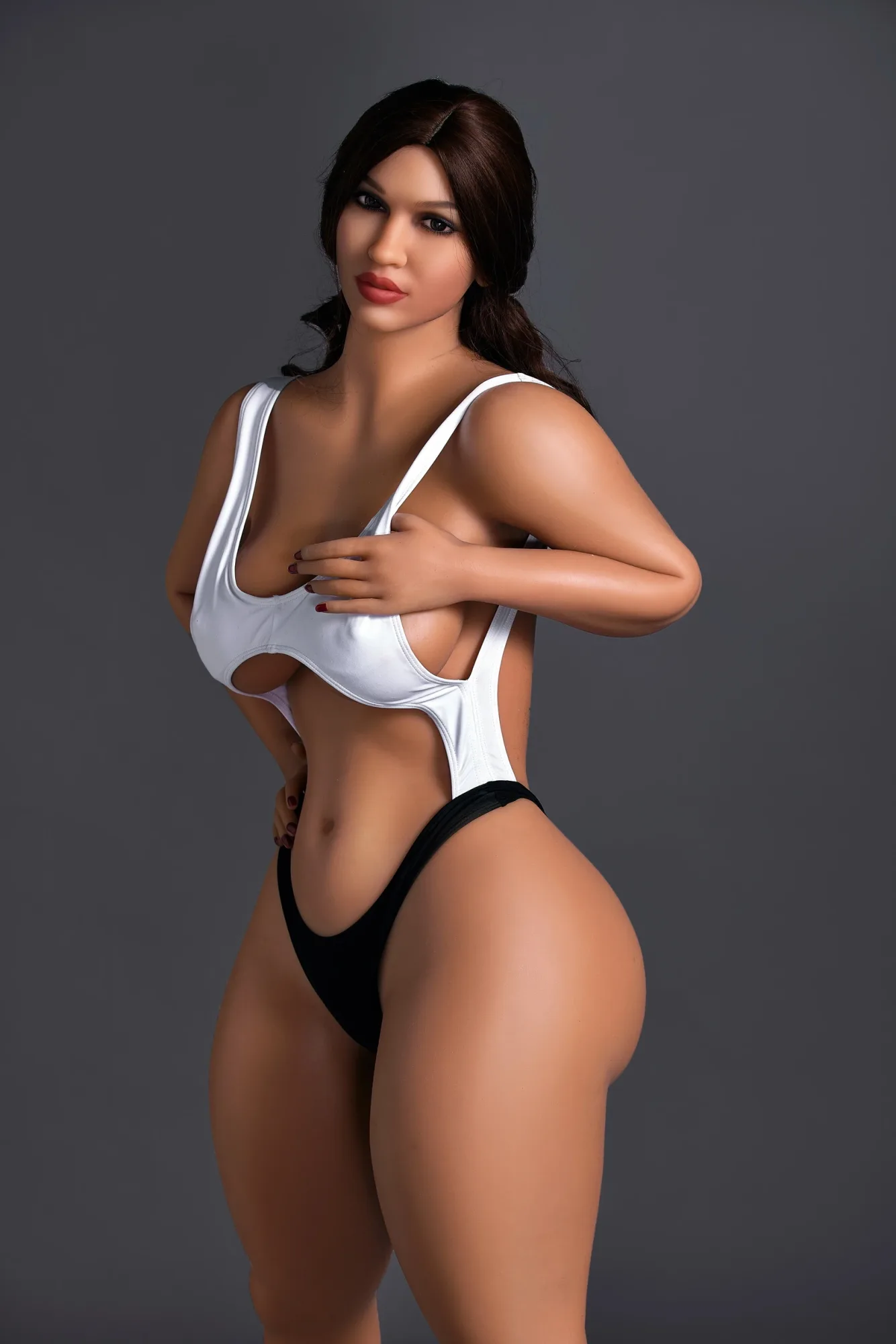 Sex Doll Brunette Galvani 5ft 1' (156 cm)/ E-Cup - Irontech Doll view 1